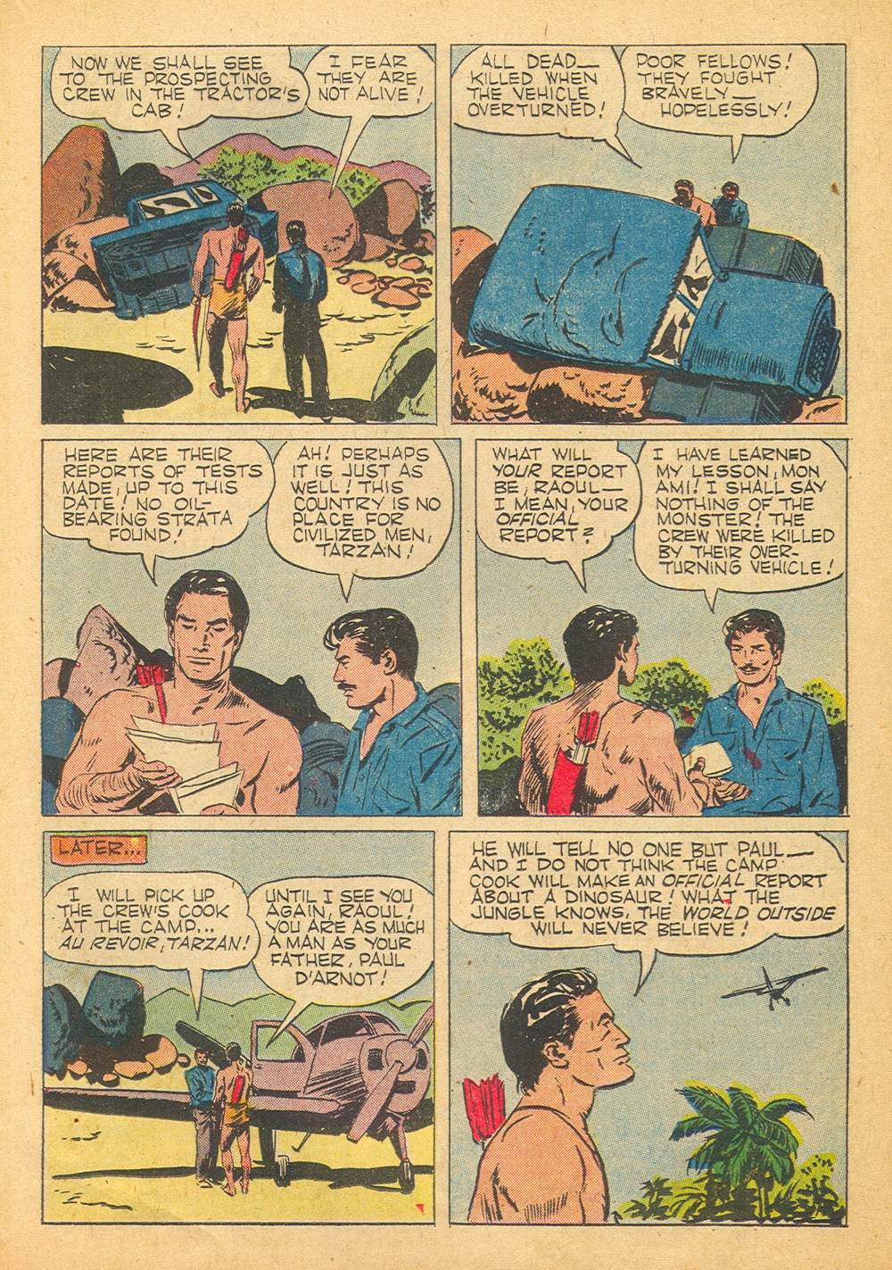 Read online Tarzan (1948) comic -  Issue #121 - 17