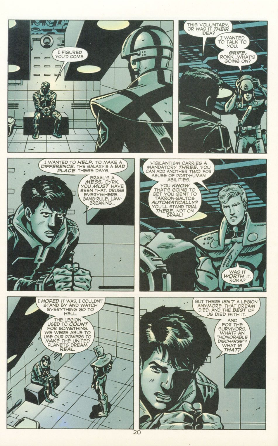 Read online Legion Worlds comic -  Issue #3 - 21