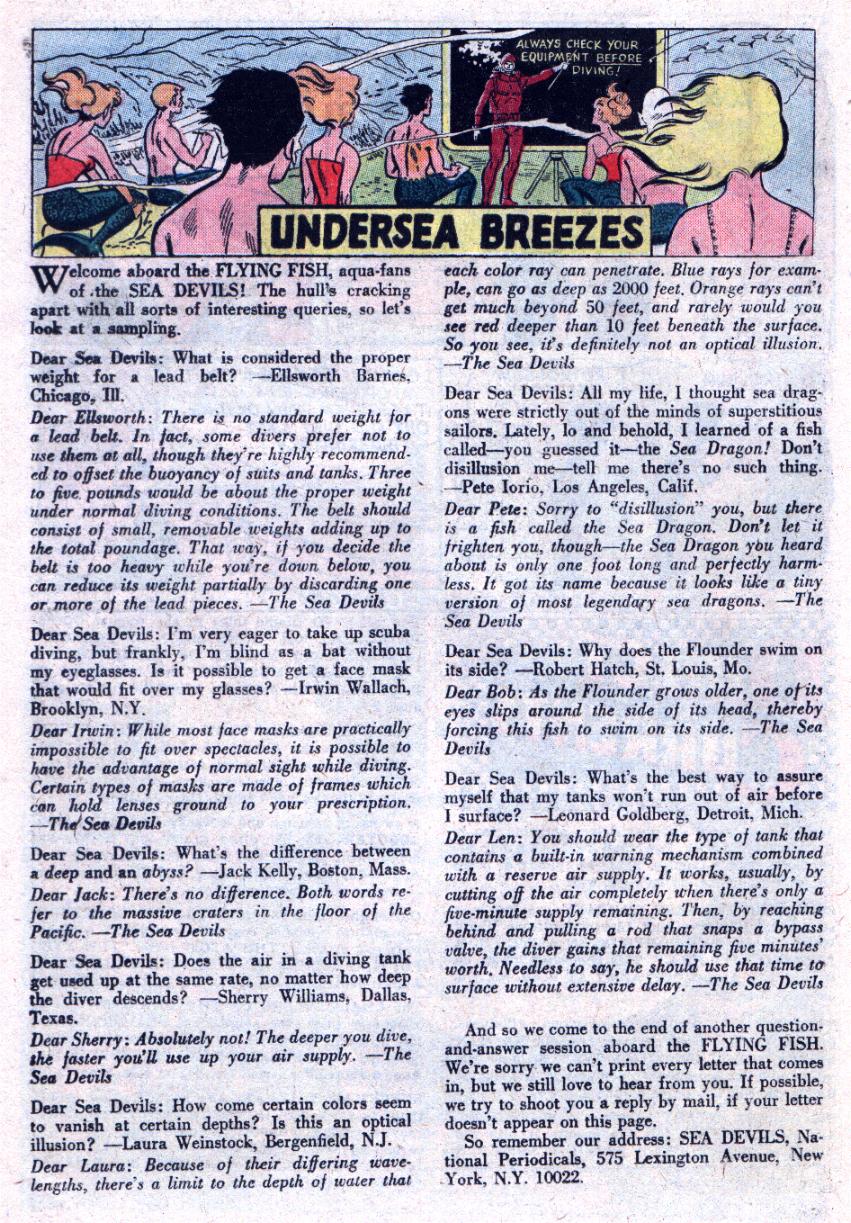 Read online Sea Devils comic -  Issue #30 - 25