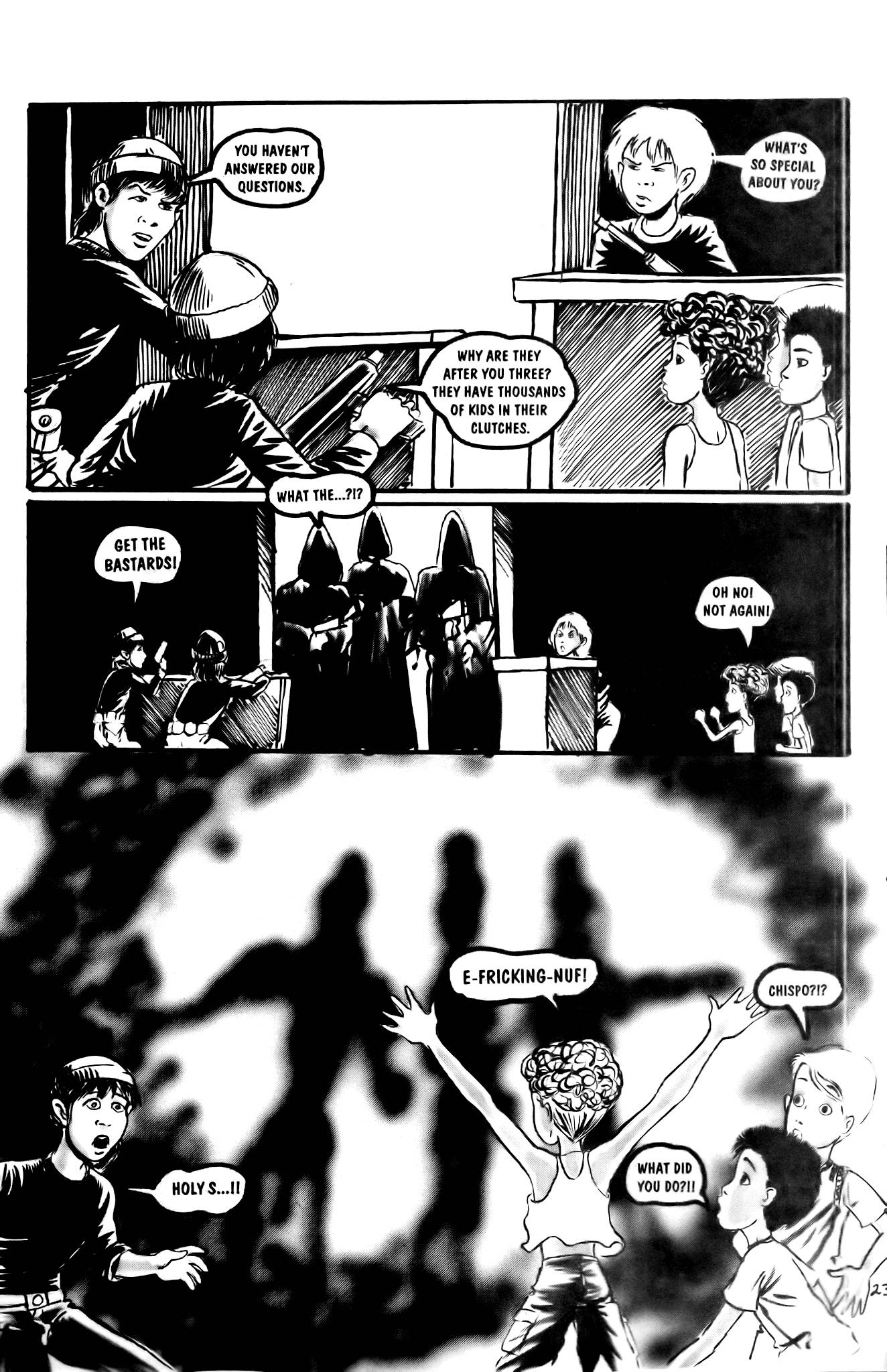 Read online Dragons in the Moon comic -  Issue #4 - 25