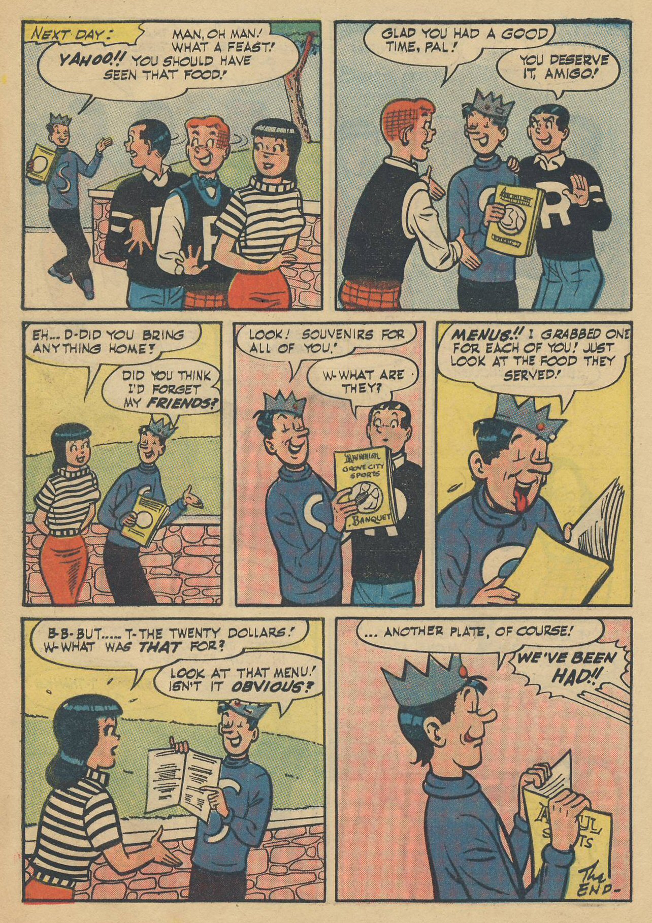 Read online Archie Giant Series Magazine comic -  Issue #9 - 56