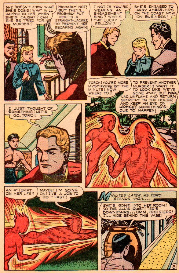 Read online The Human Torch (1940) comic -  Issue #28 - 10
