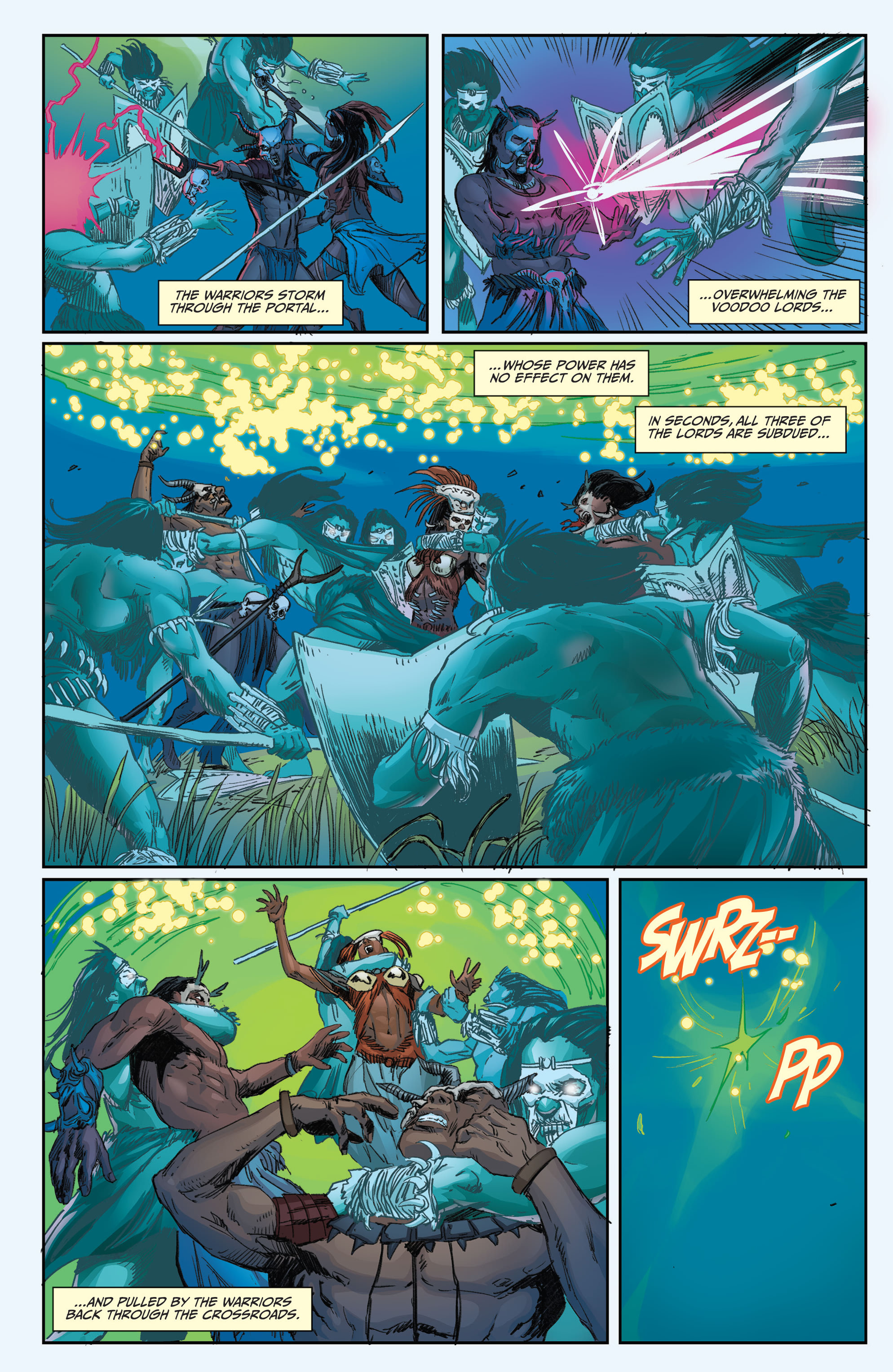 Read online Grimm Spotlight: Mystere: Voodoo Dawn comic -  Issue # Full - 29