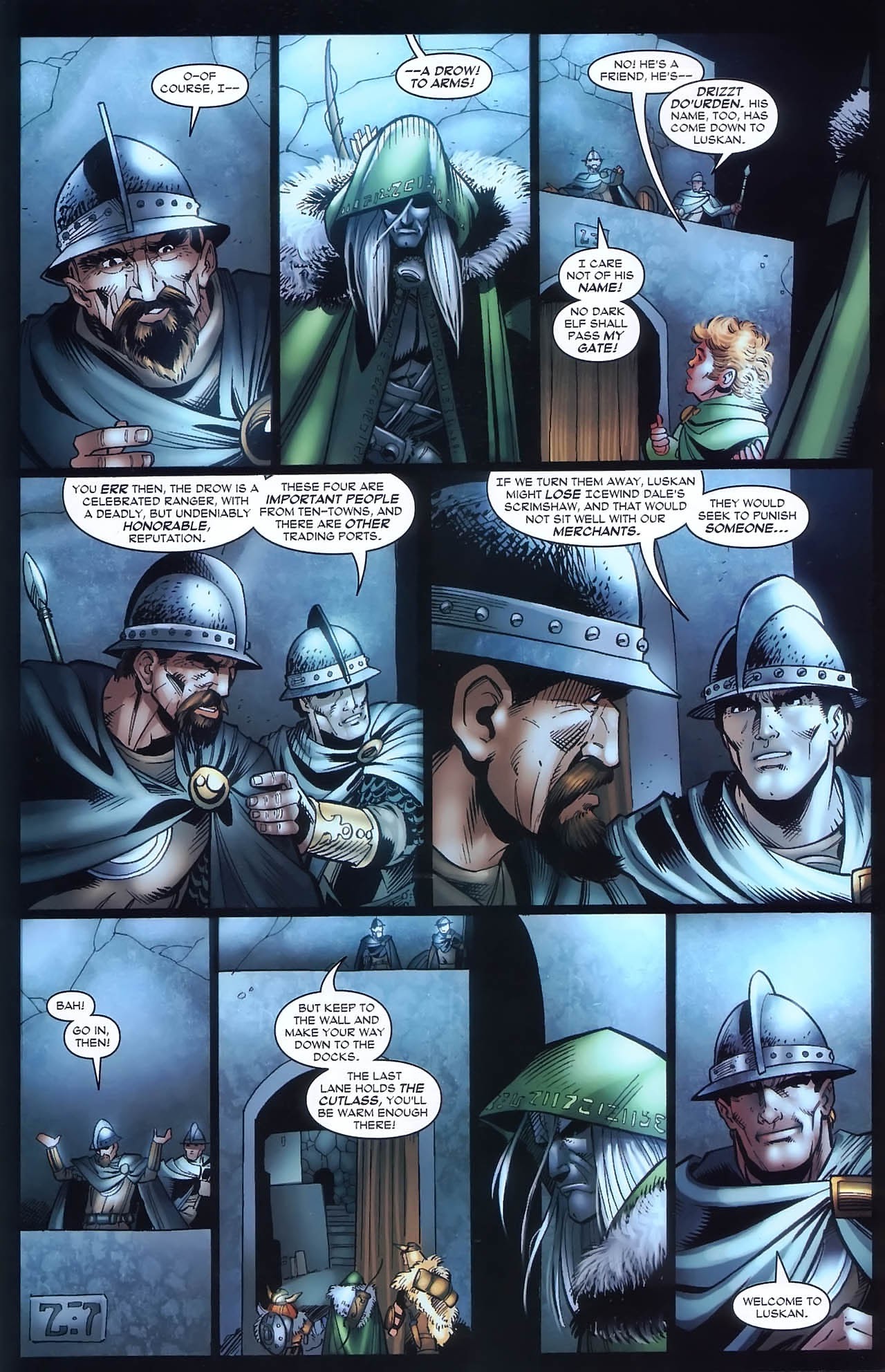 Read online Forgotten Realms: Streams of Silver comic -  Issue #1 - 11