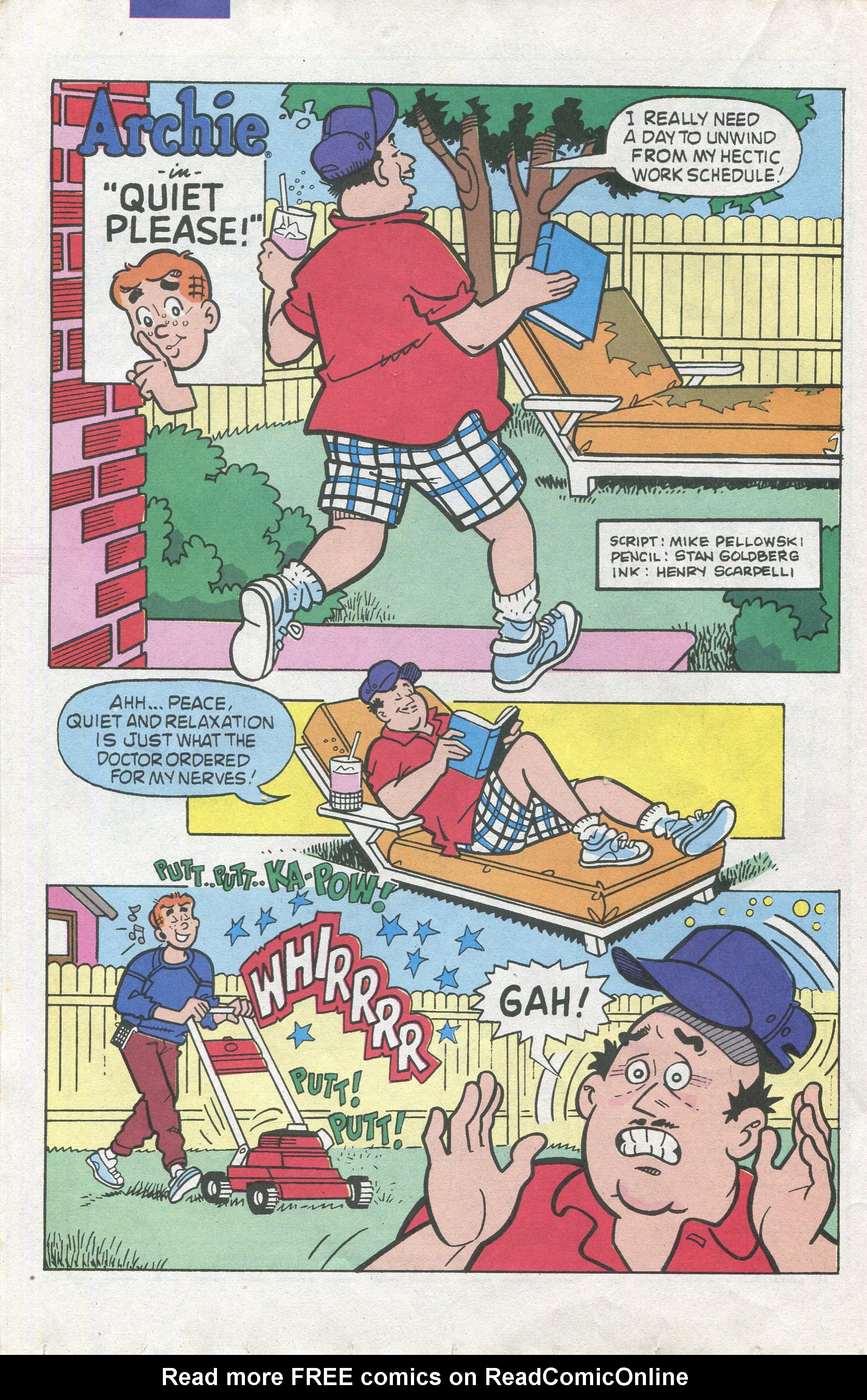Read online Archie (1960) comic -  Issue #415 - 20