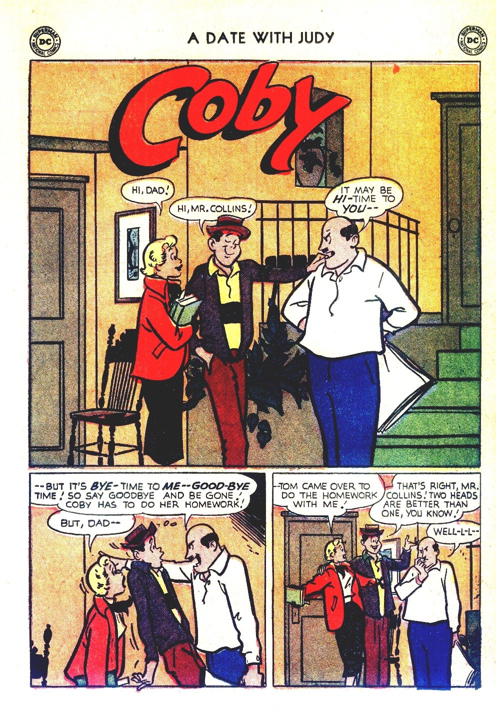 Read online A Date with Judy comic -  Issue #42 - 19