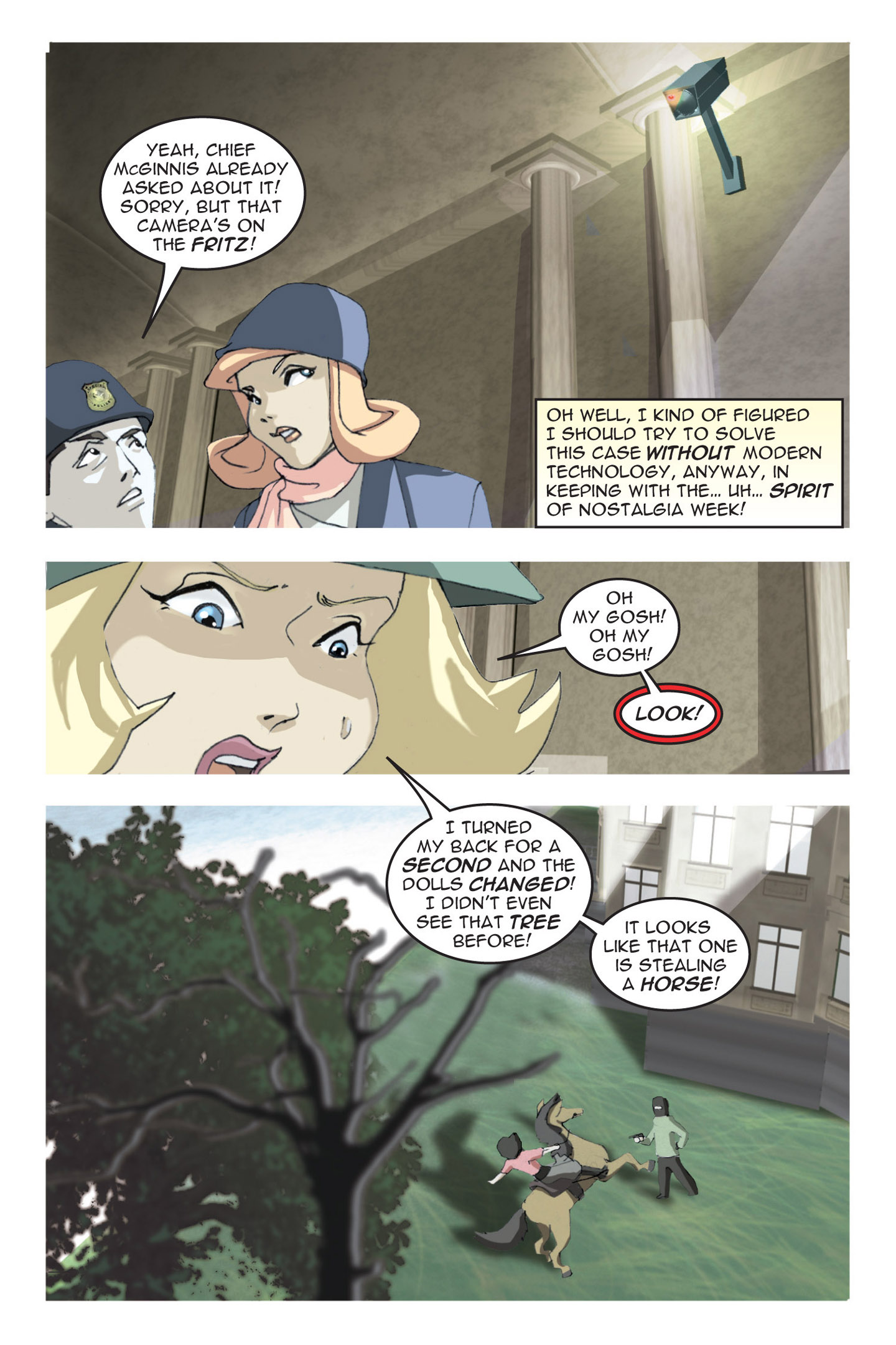 Read online Nancy Drew comic -  Issue #3 - 17