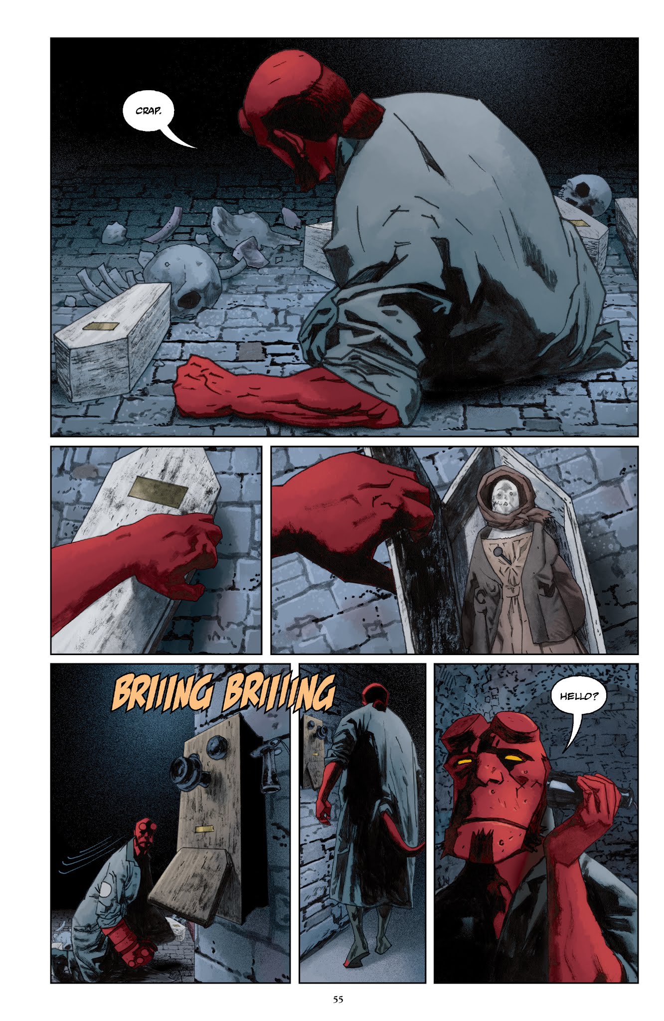 Read online Hellboy The Complete Short Stories comic -  Issue # TPB 2 (Part 1) - 56