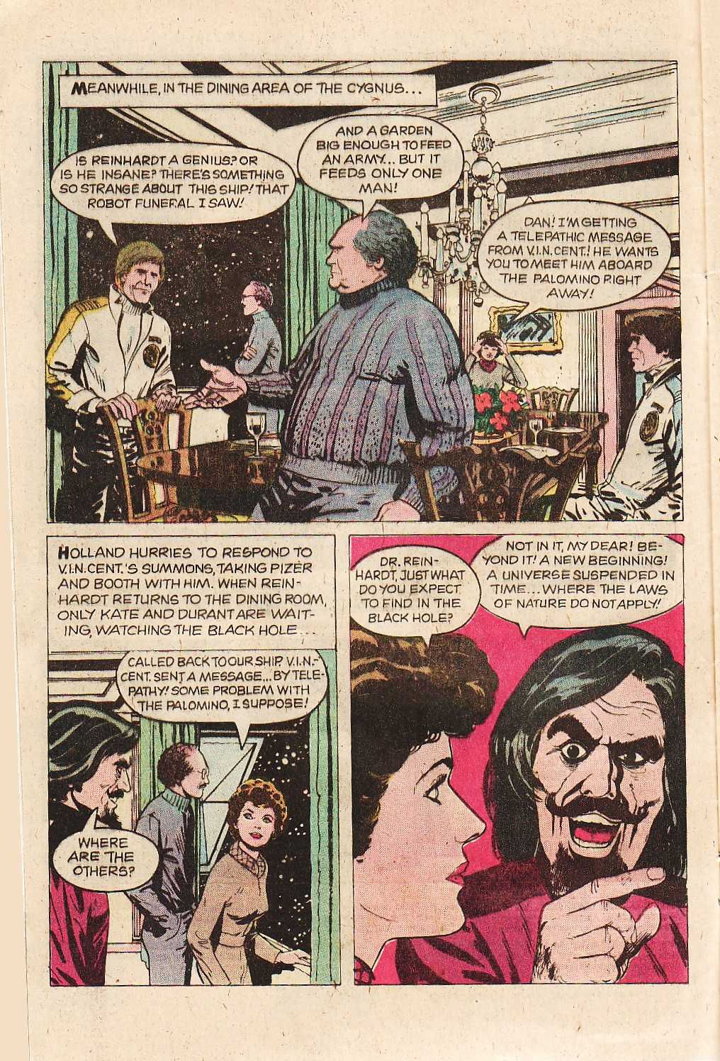 Read online Walt Disney The Black Hole comic -  Issue #2 - 4