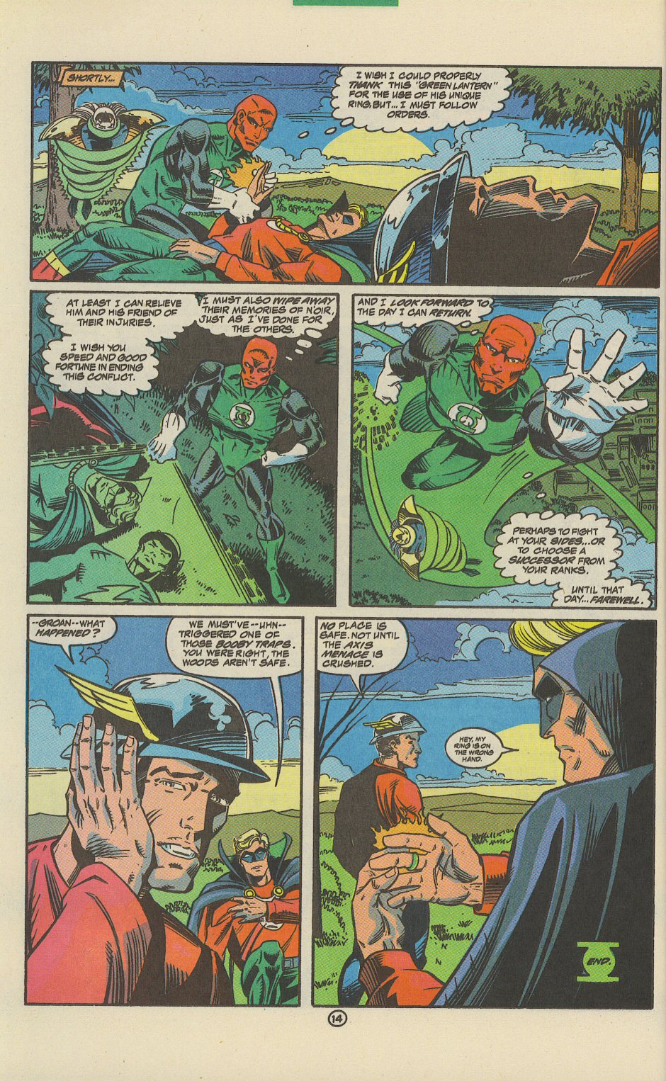Read online Green Lantern Corps Quarterly comic -  Issue #8 - 15