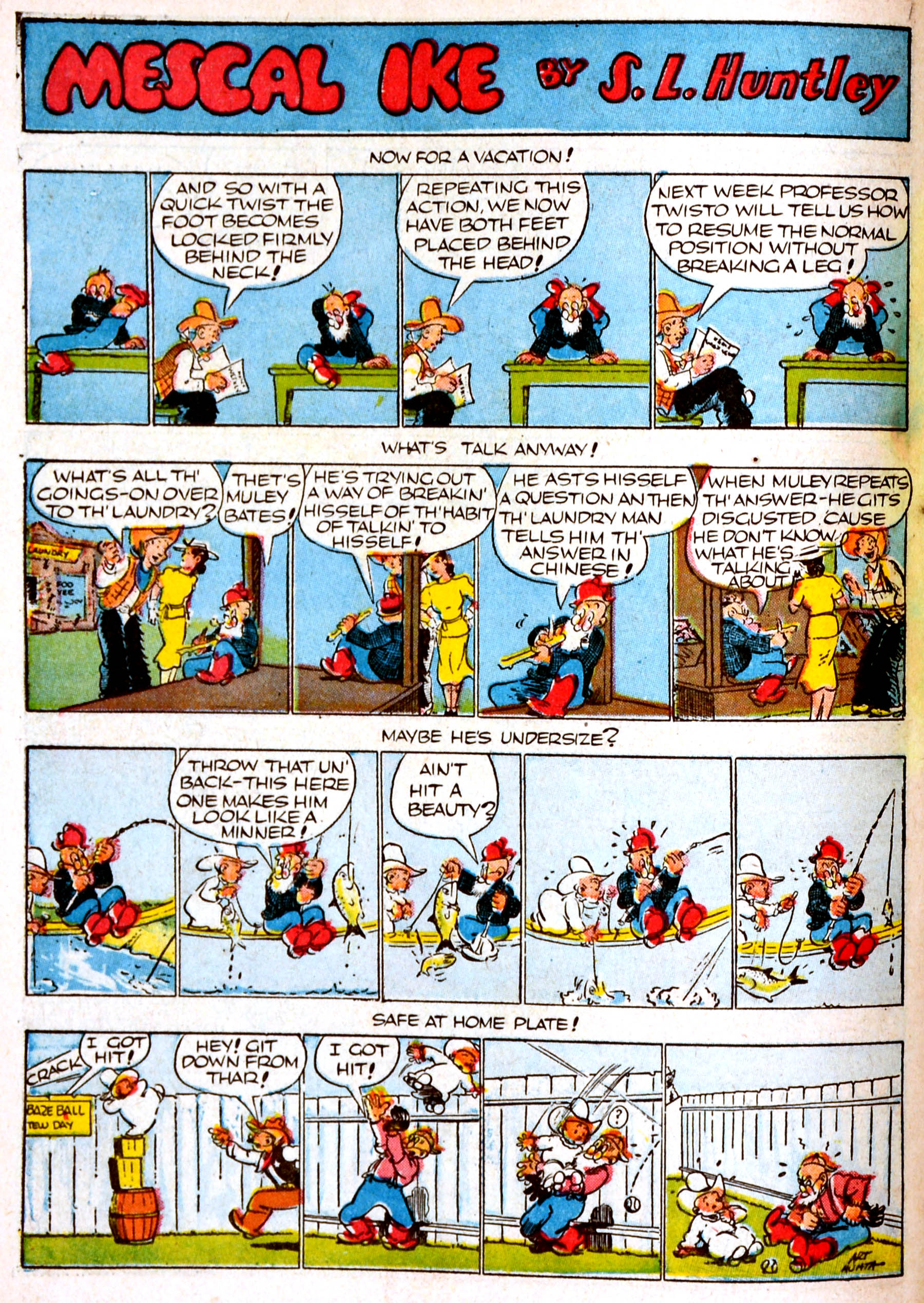 Read online Famous Funnies comic -  Issue #70 - 55