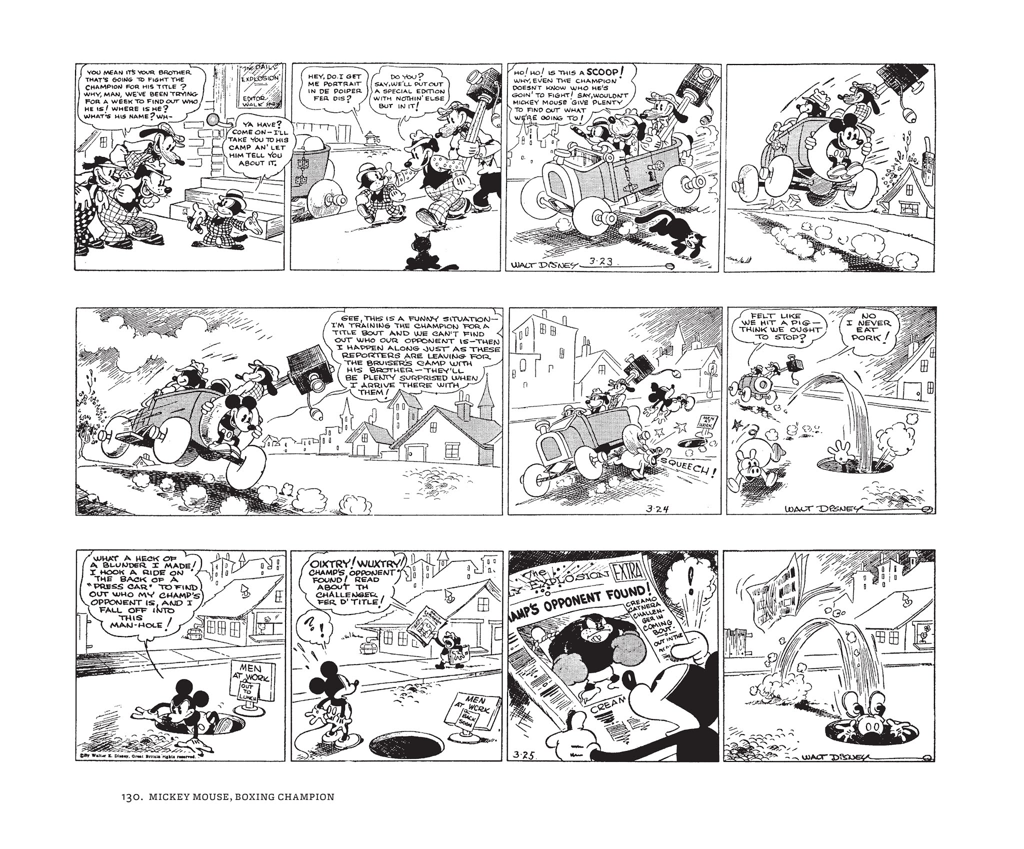 Read online Walt Disney's Mickey Mouse by Floyd Gottfredson comic -  Issue # TPB 1 (Part 2) - 30