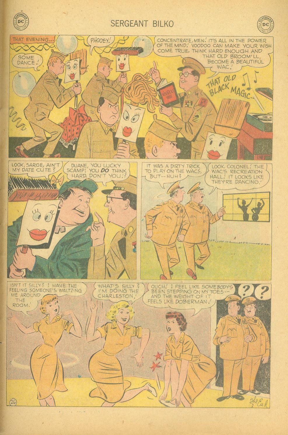 Read online Sergeant Bilko comic -  Issue #8 - 33