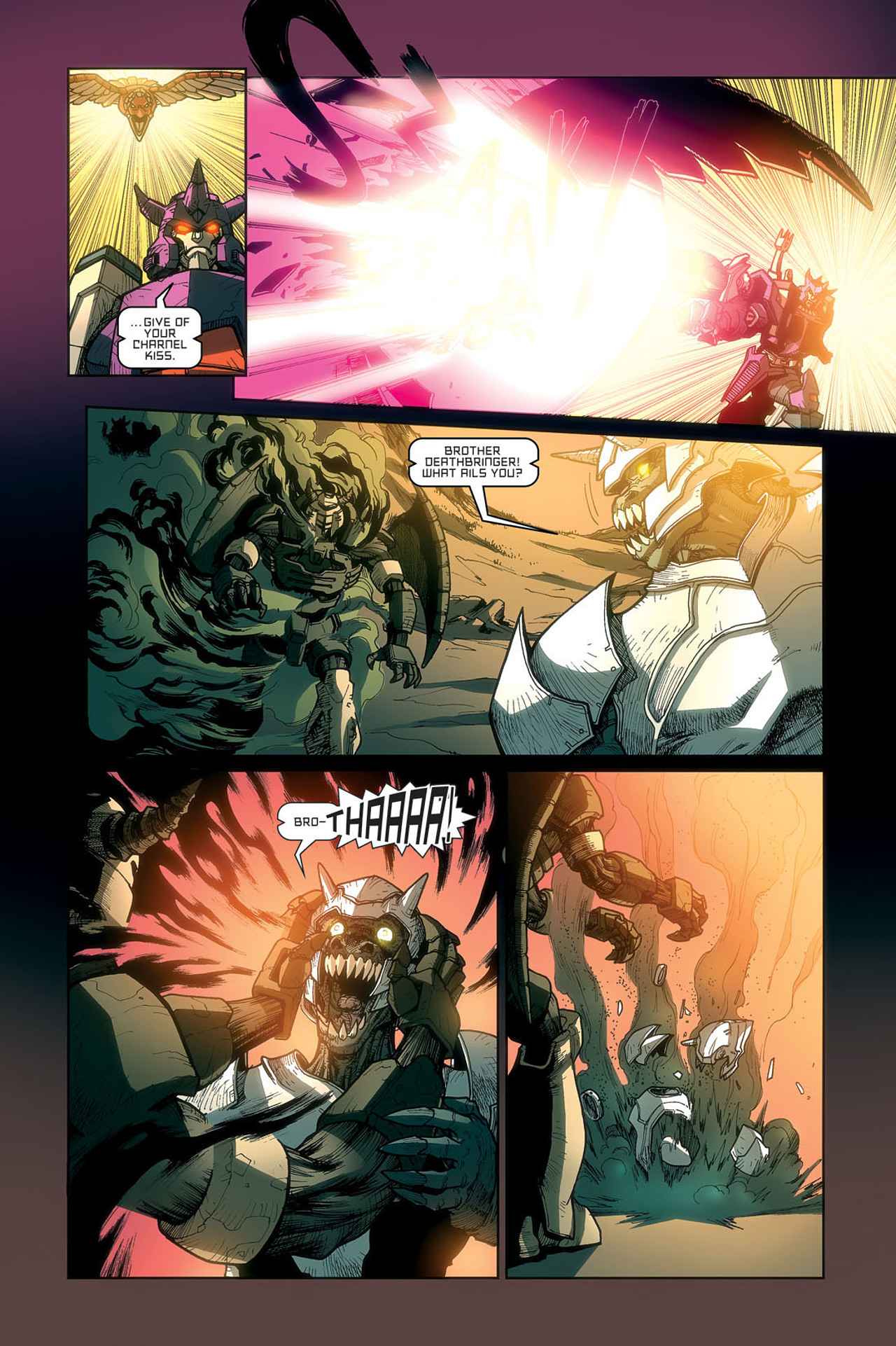 Read online The Transformers: Devastation comic -  Issue #6 - 17