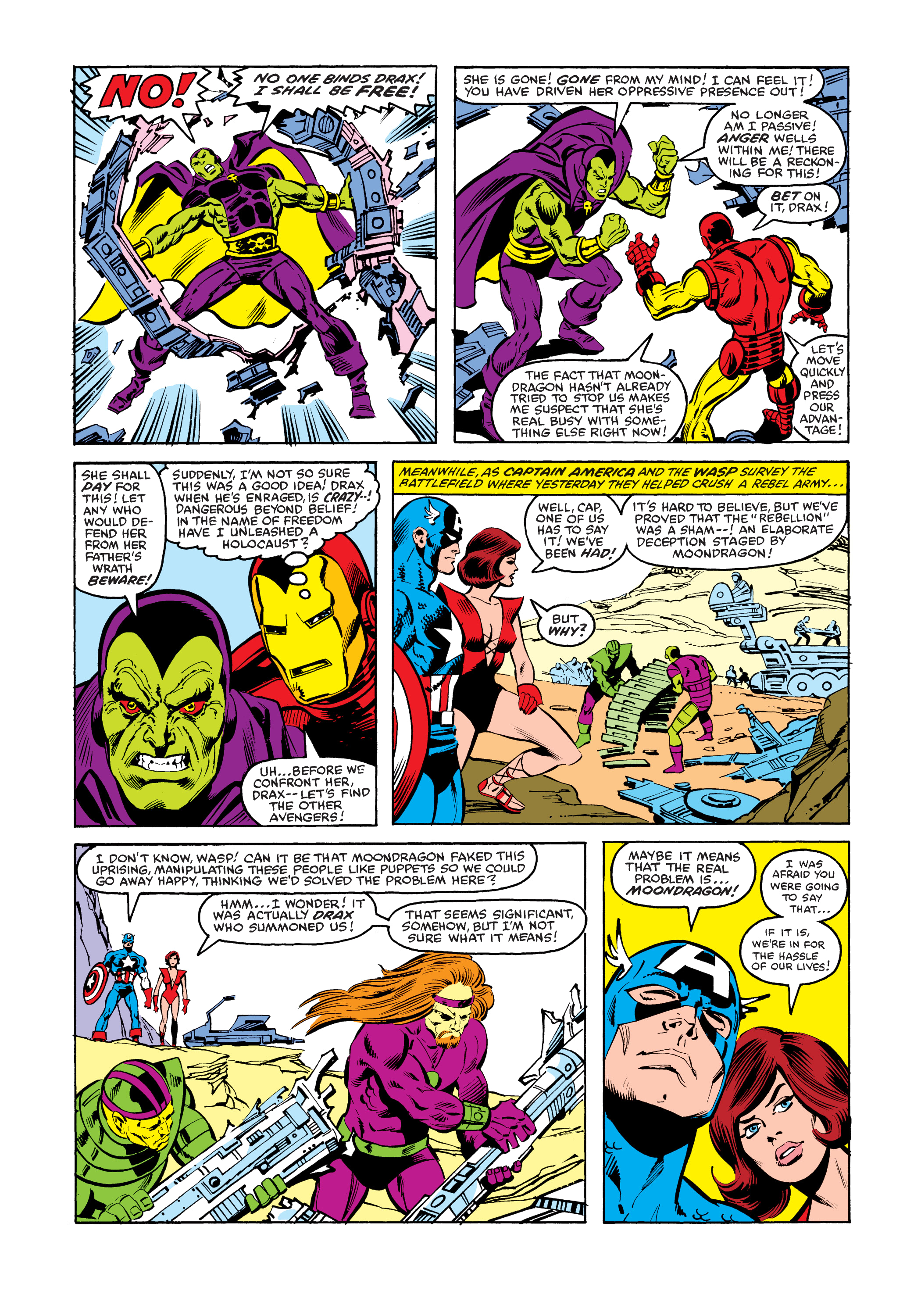 Read online Marvel Masterworks: The Avengers comic -  Issue # TPB 21 (Part 1) - 80