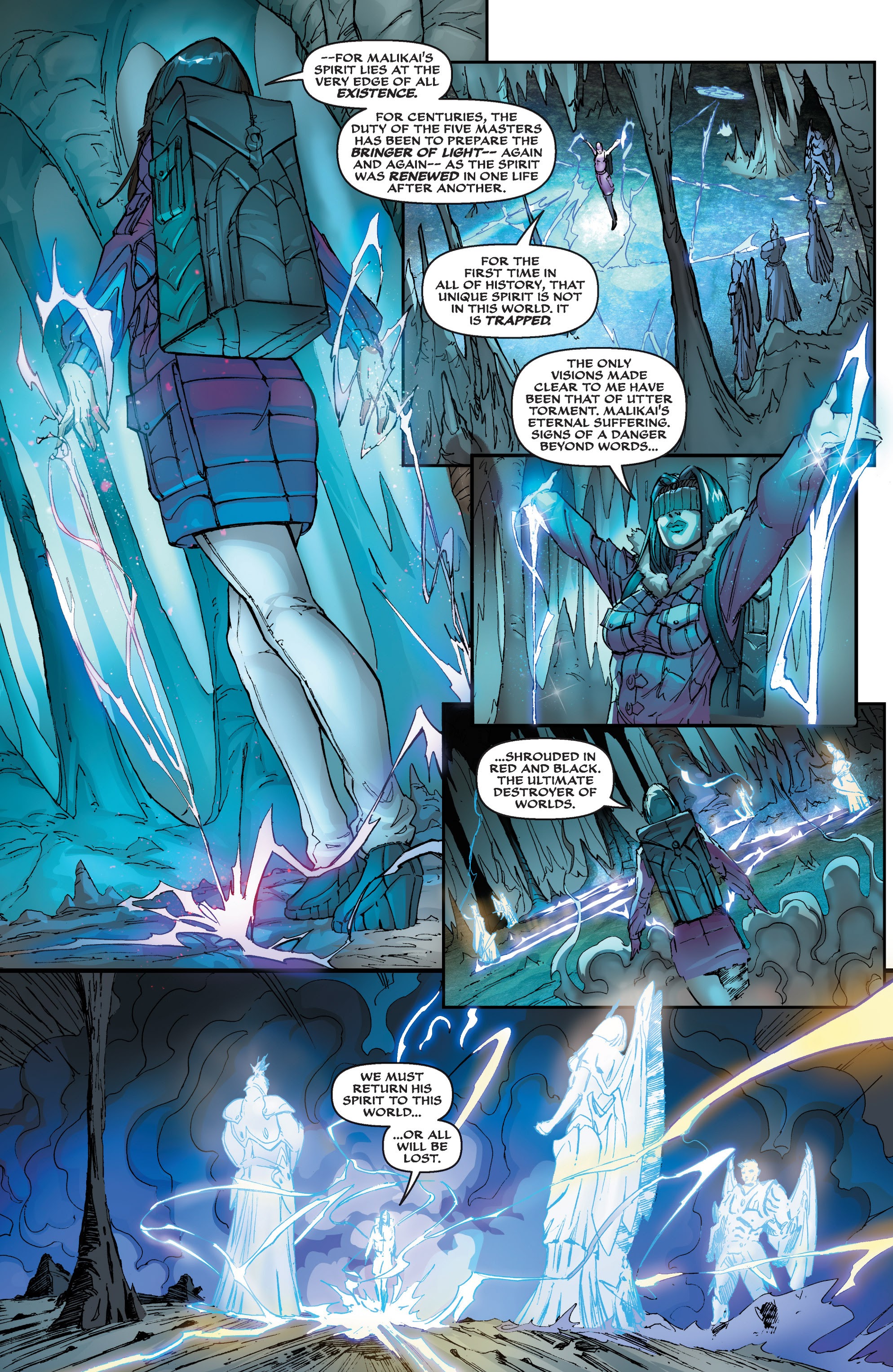 Read online Soulfire: Search For the Light comic -  Issue # TPB - 102