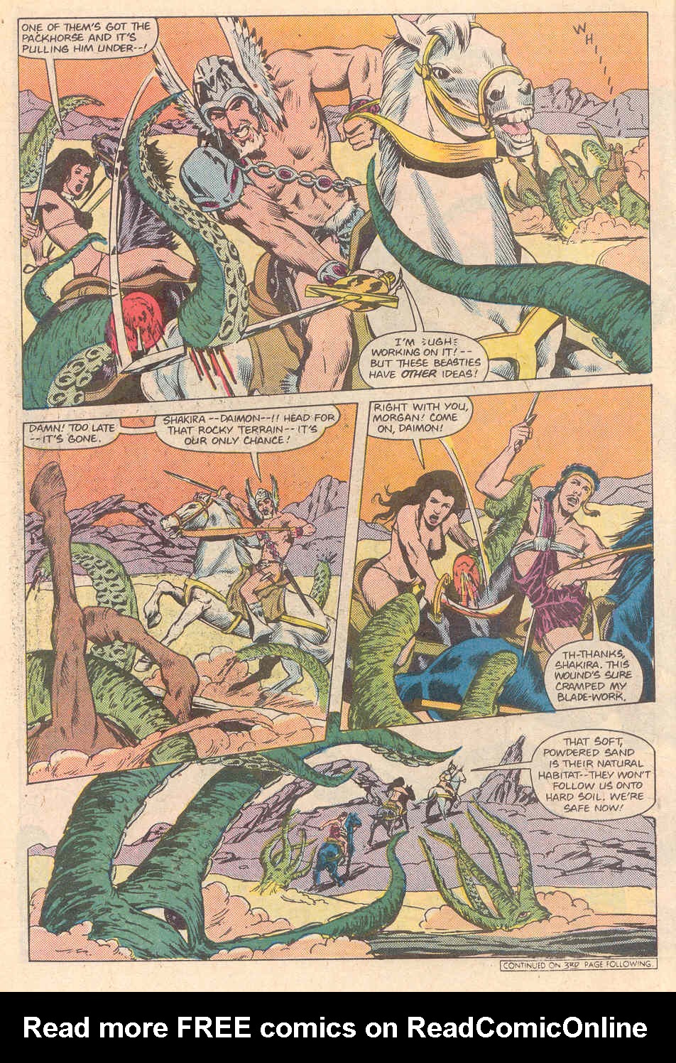 Read online Warlord (1976) comic -  Issue #107 - 4