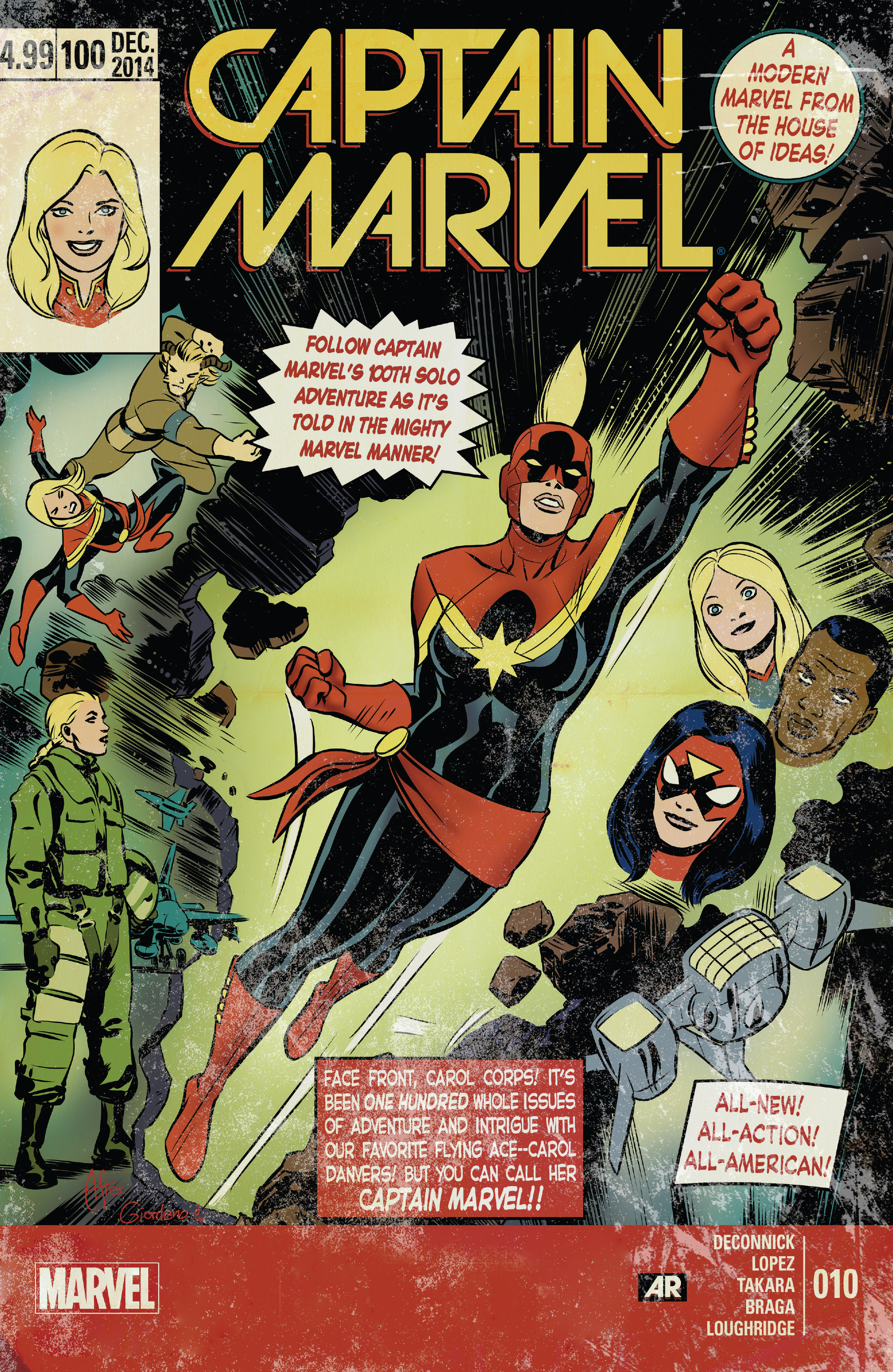 Read online Captain Marvel (2014) comic -  Issue #10 - 1