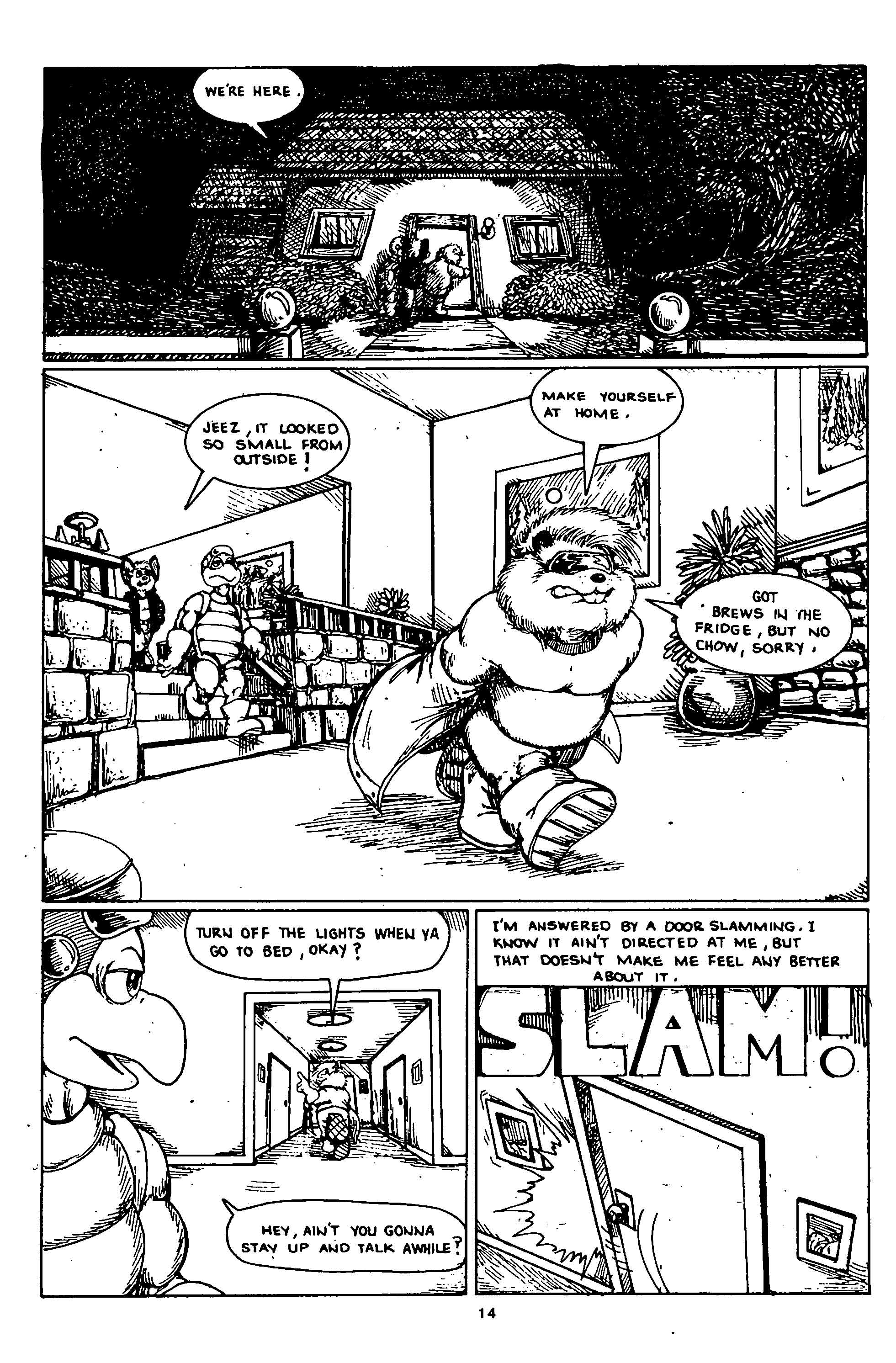 Read online Space Beaver comic -  Issue #3 - 16