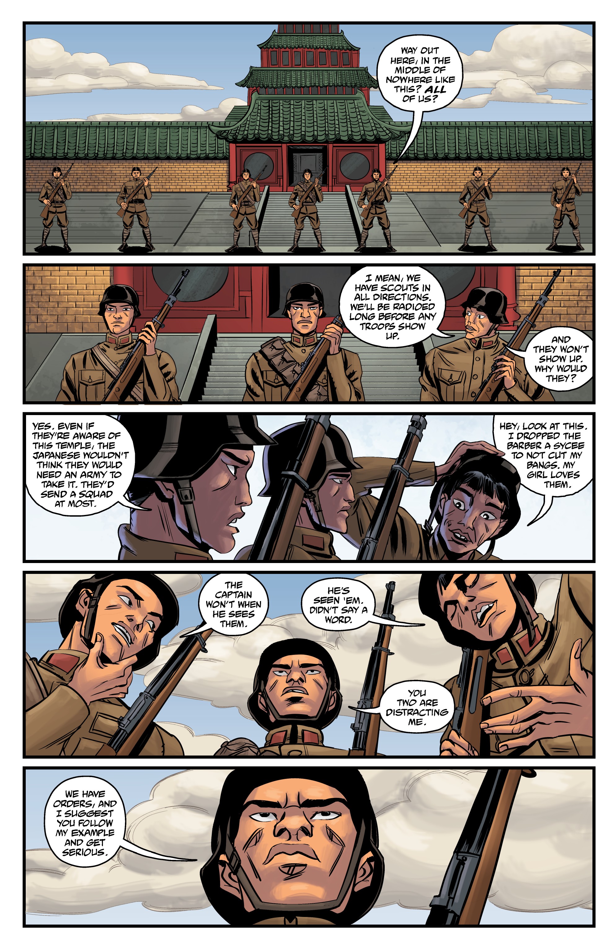 Read online Crimson Lotus comic -  Issue #5 - 3