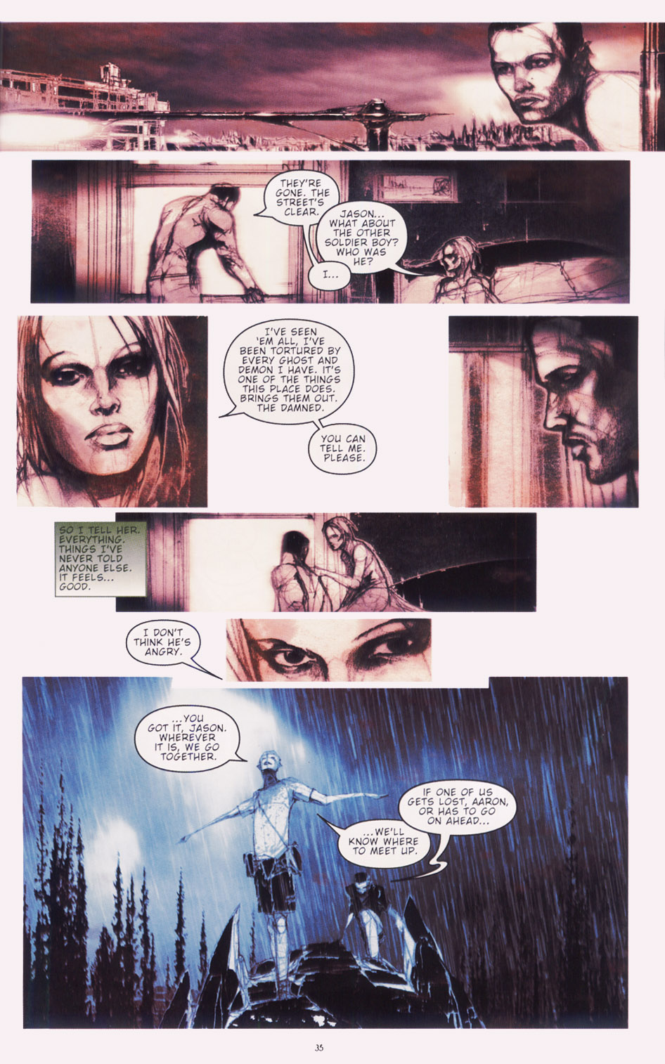 Read online Silent Hill: Among the Damned comic -  Issue # Full - 35