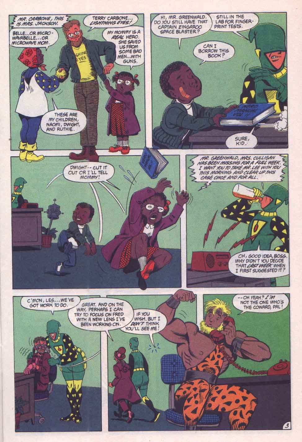 Read online Hero Hotline comic -  Issue #3 - 4