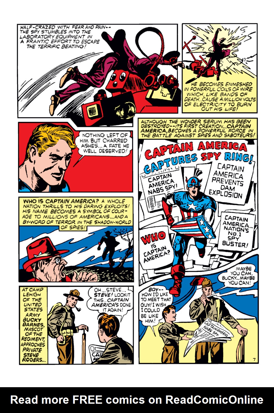Captain America Comics 1 Page 7