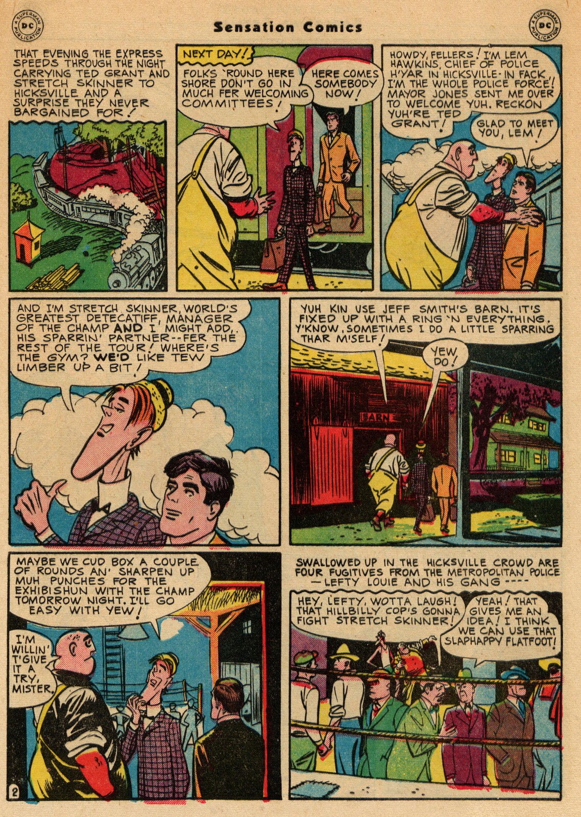 Read online Sensation (Mystery) Comics comic -  Issue #51 - 43