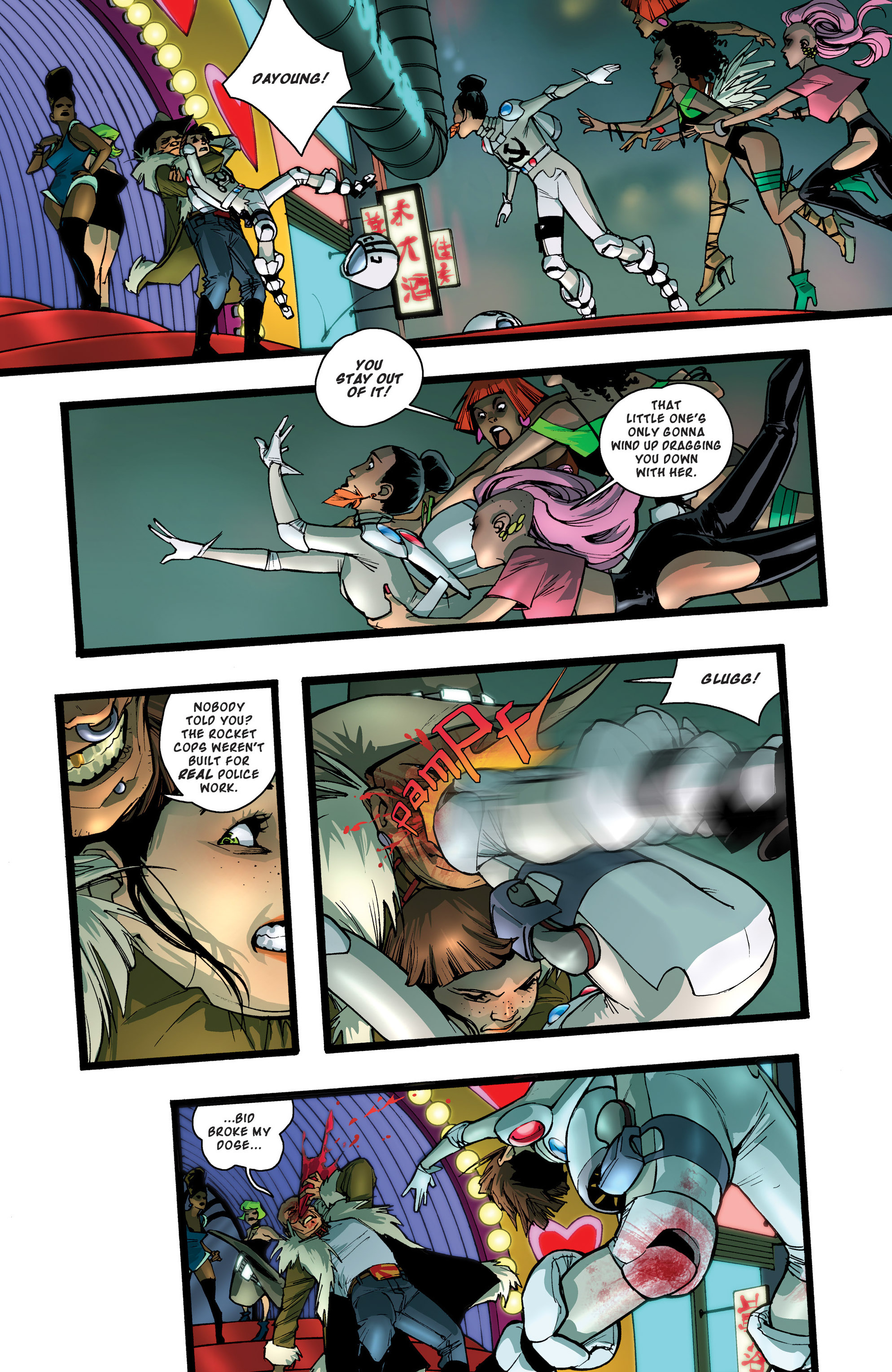 Read online Rocket Girl (2013) comic -  Issue #6 - 12