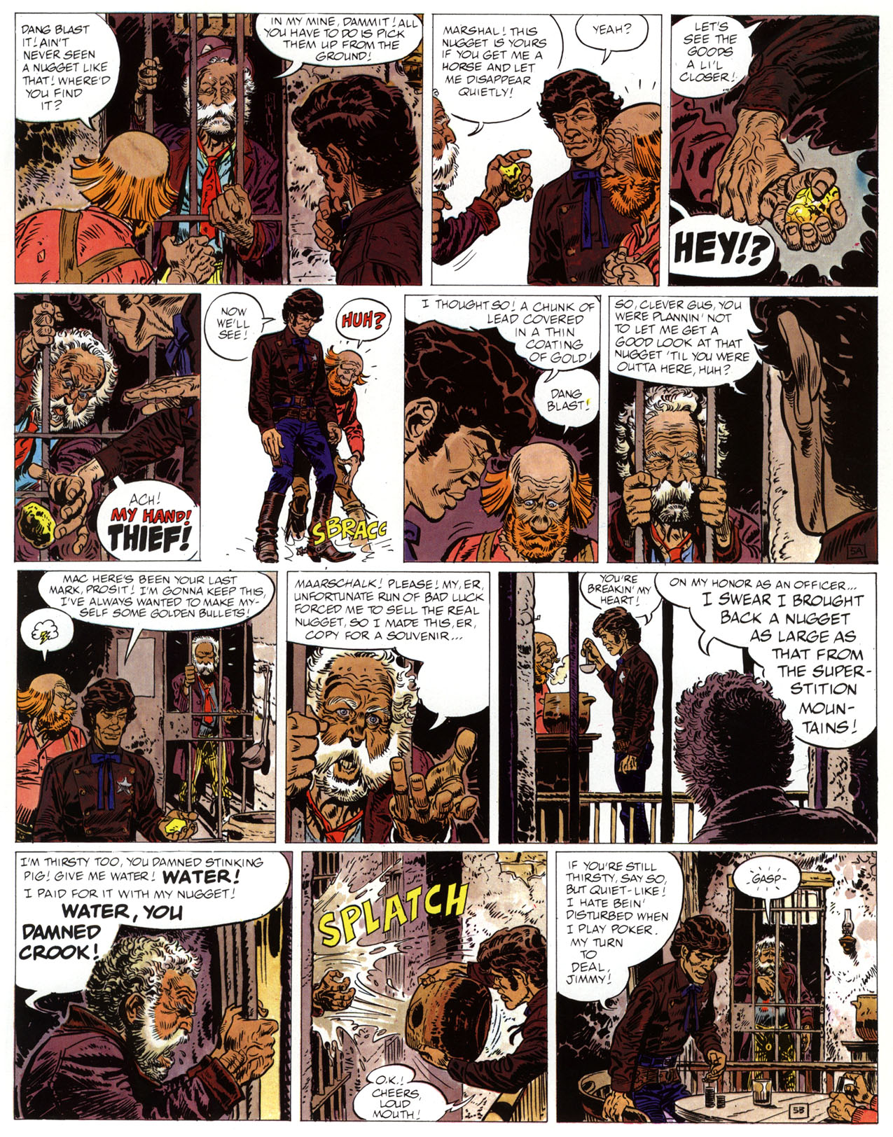 Read online Epic Graphic Novel: Marshal Blueberry comic -  Issue # TPB - 9