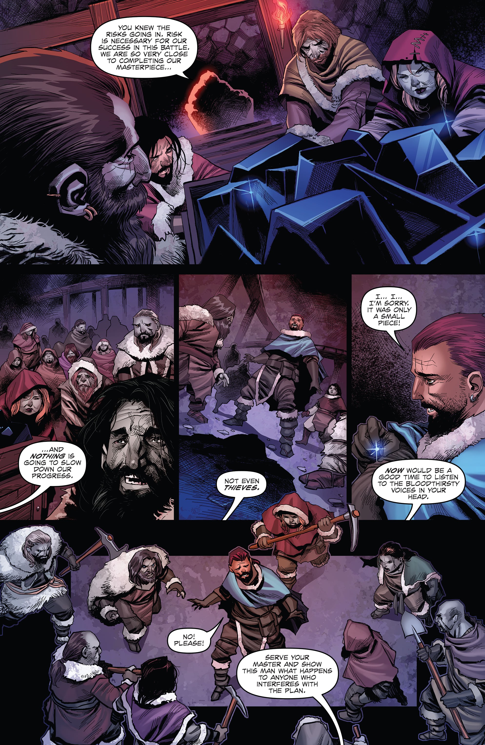 Read online Dungeons & Dragons: At the Spine of the World comic -  Issue #1 - 21