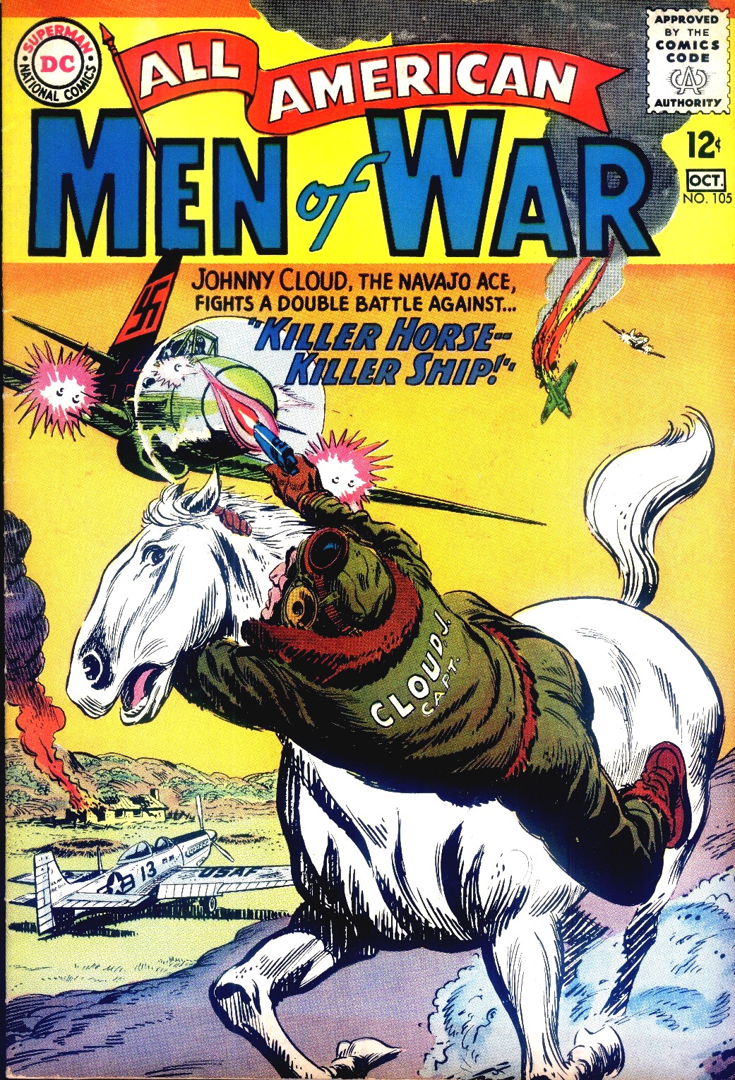 Read online All-American Men of War comic -  Issue #105 - 1