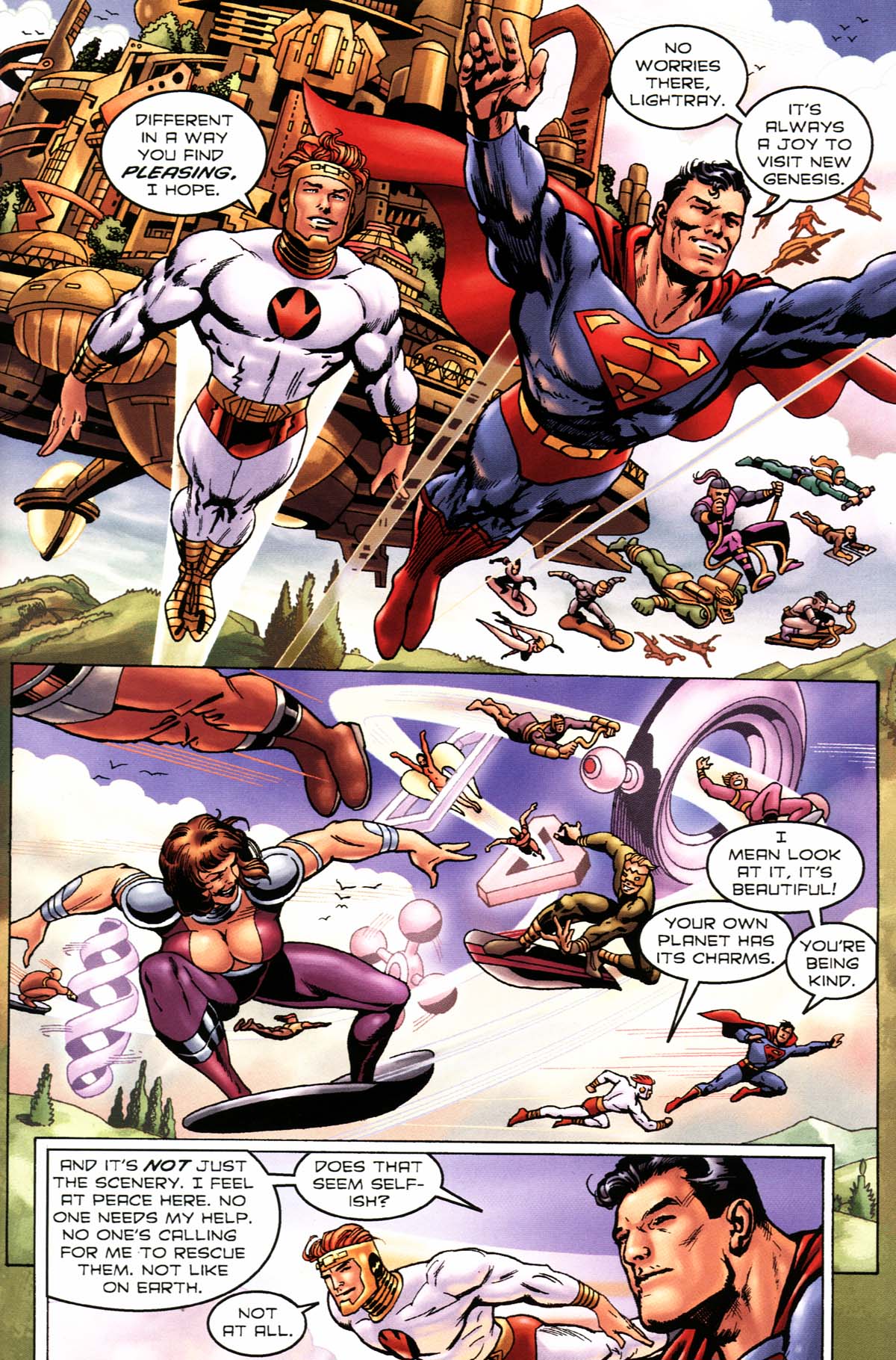 Read online Superman/Aliens 2: God War comic -  Issue #1 - 11