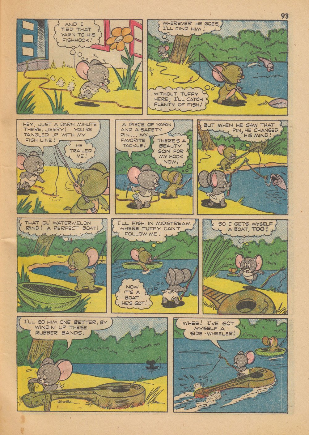 Read online Tom and Jerry's Summer Fun comic -  Issue #1 - 95