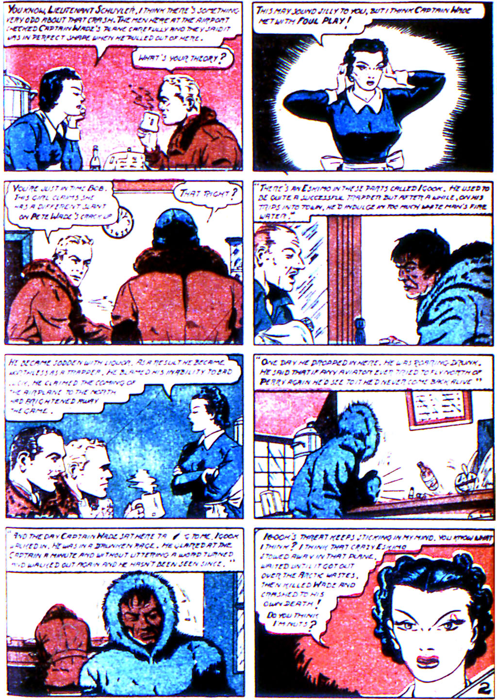 Read online Adventure Comics (1938) comic -  Issue #44 - 45