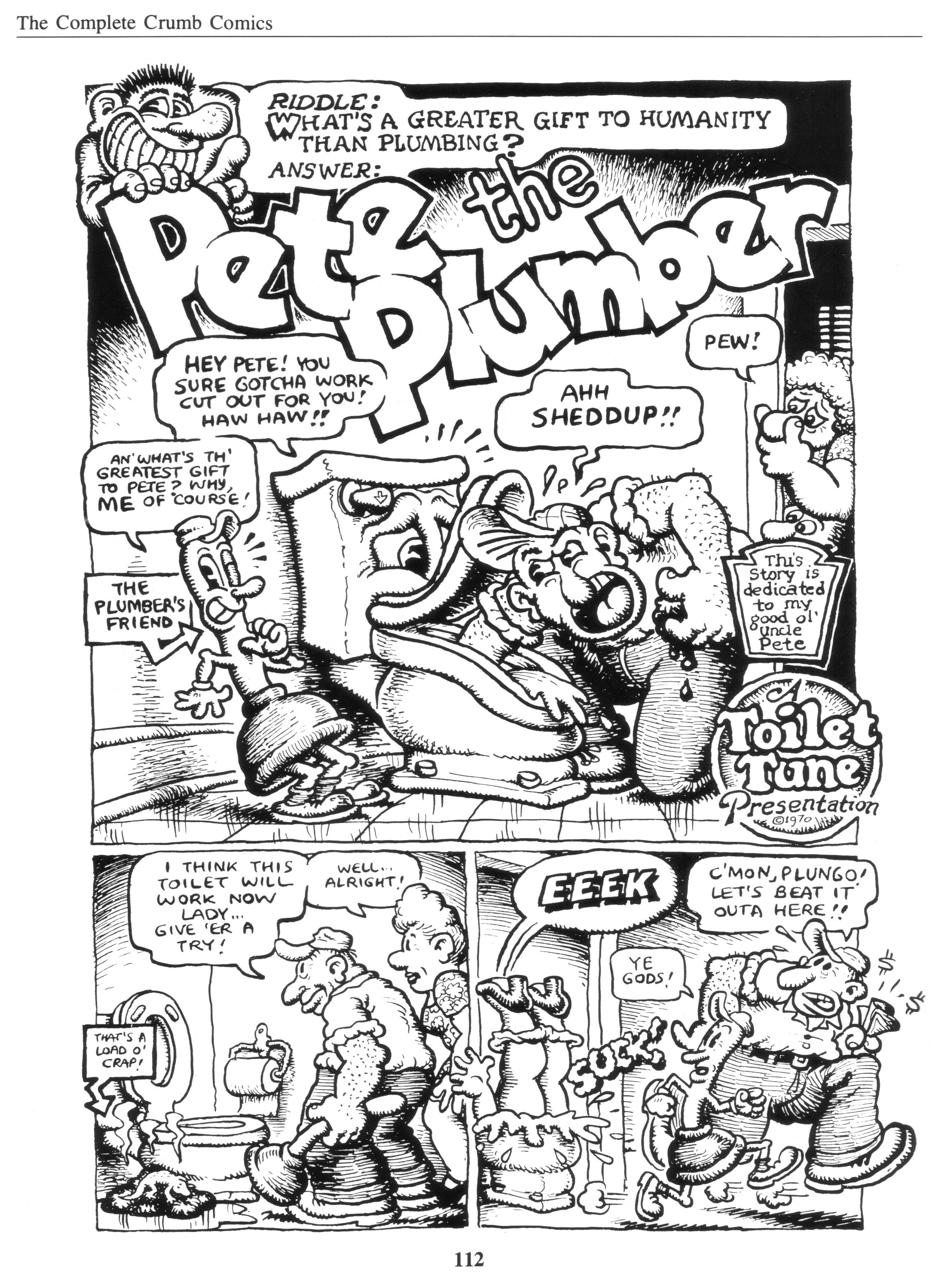 Read online The Complete Crumb Comics comic -  Issue # TPB 7 - 120