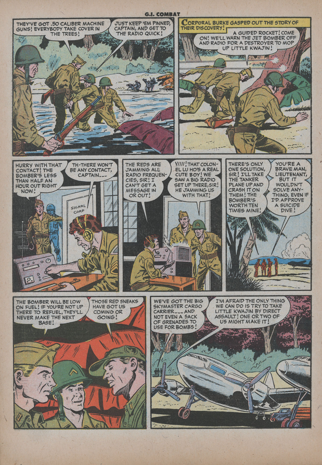 Read online G.I. Combat (1952) comic -  Issue #35 - 22
