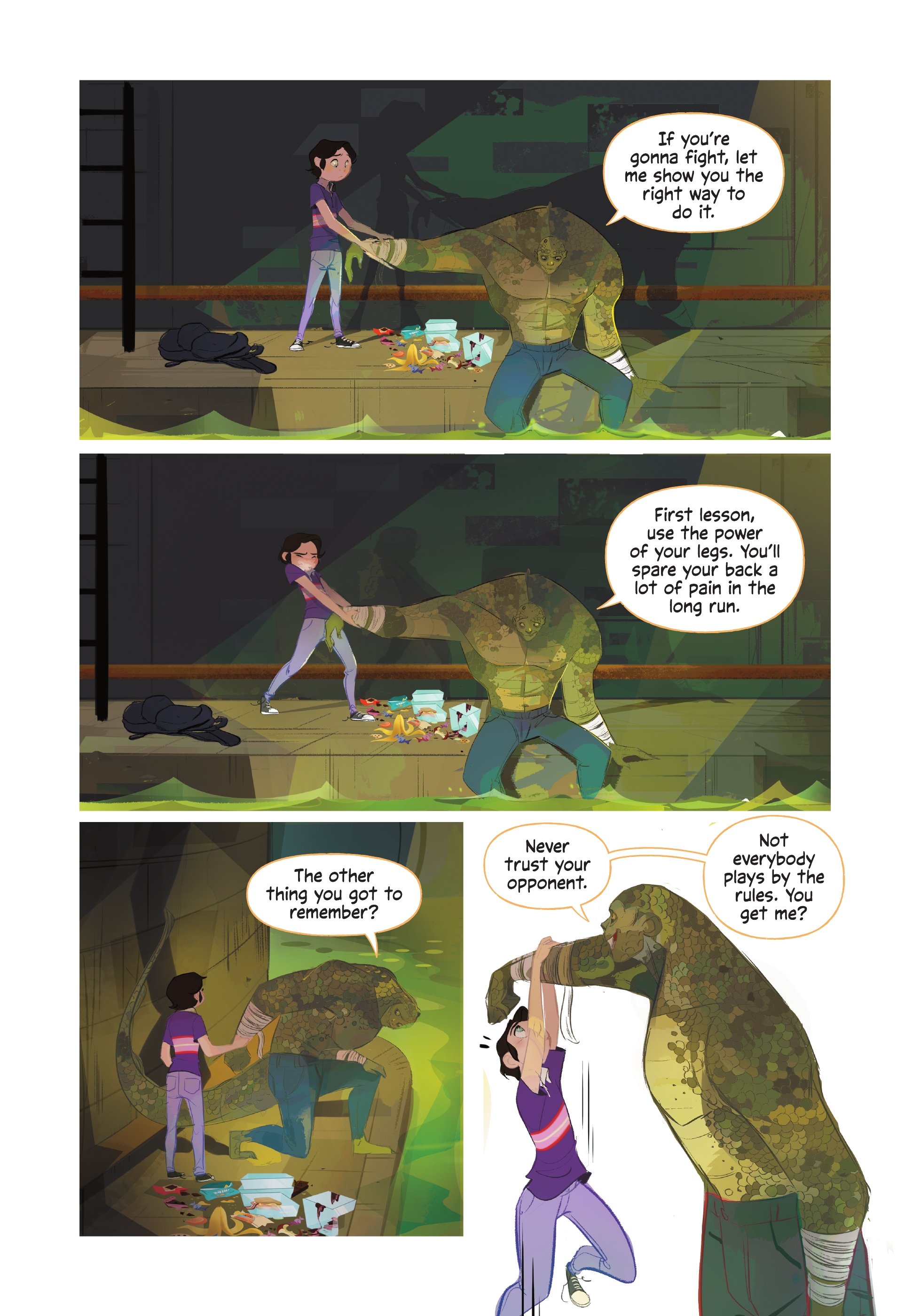 Read online My Buddy, Killer Croc comic -  Issue # TPB (Part 1) - 89