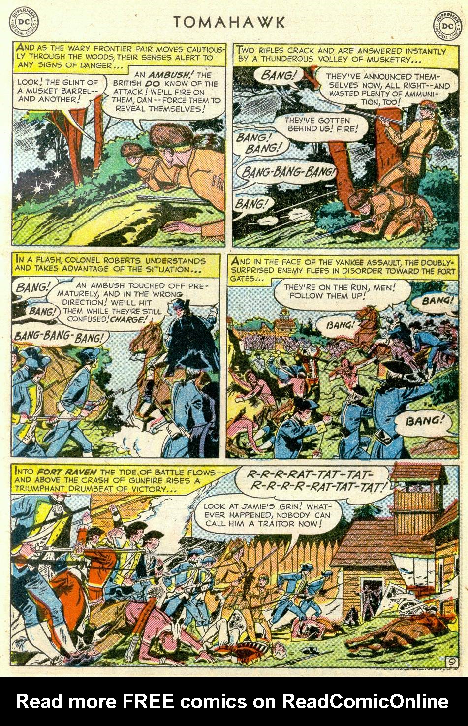 Read online Tomahawk comic -  Issue #9 - 39