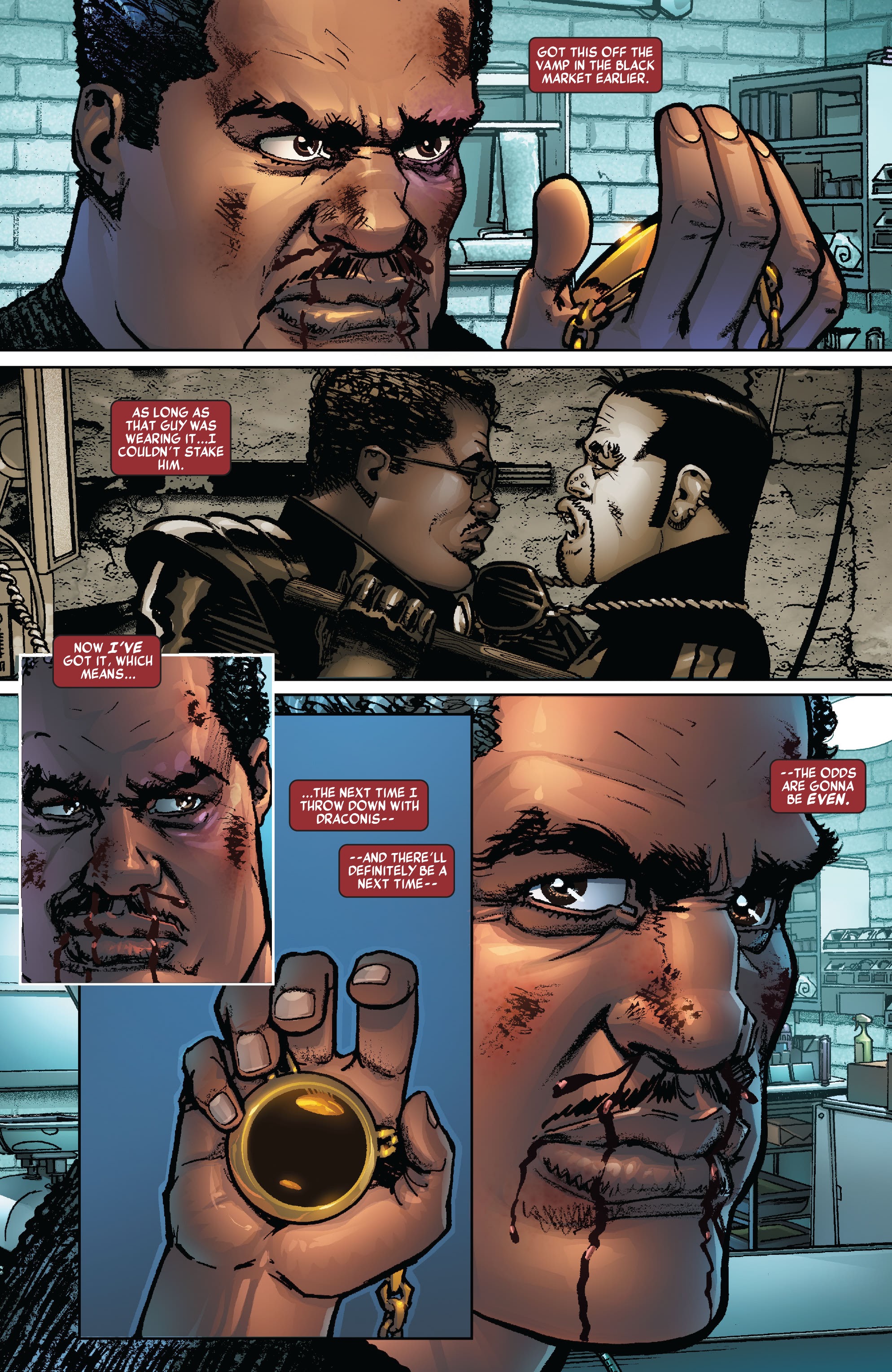 Read online Blade by Marc Guggenheim: The Complete Collection comic -  Issue # TPB (Part 2) - 64