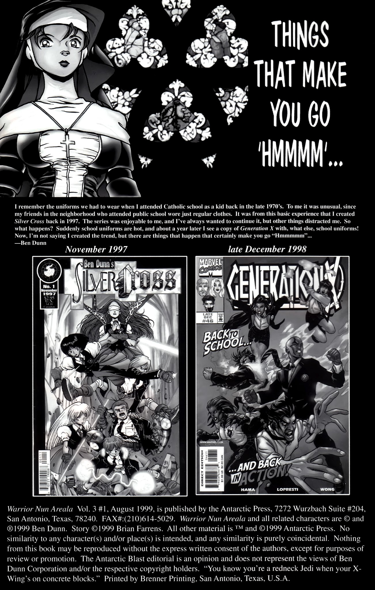 Read online Warrior Nun Areala (1999) comic -  Issue #2 - 2