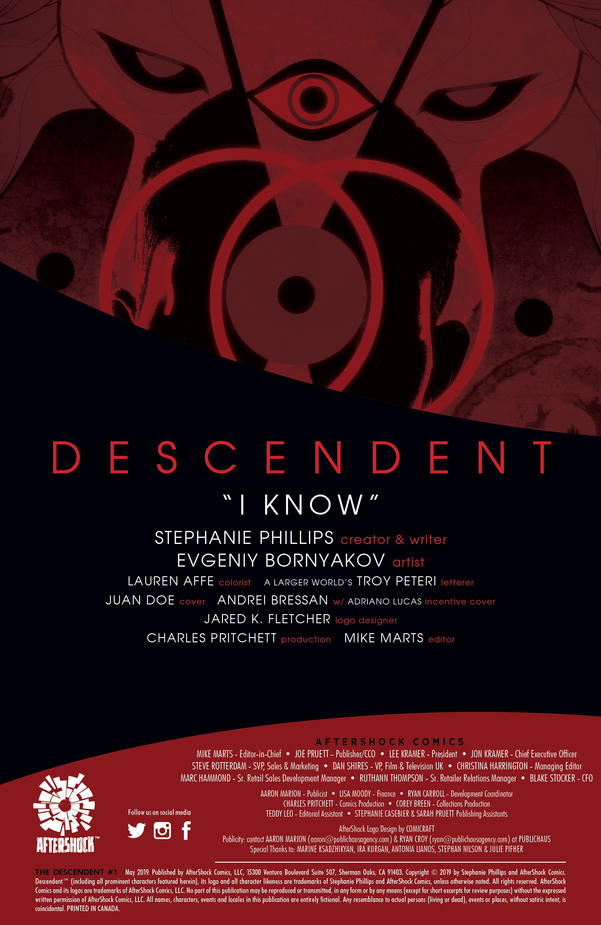 Read online Descendent comic -  Issue #1 - 2