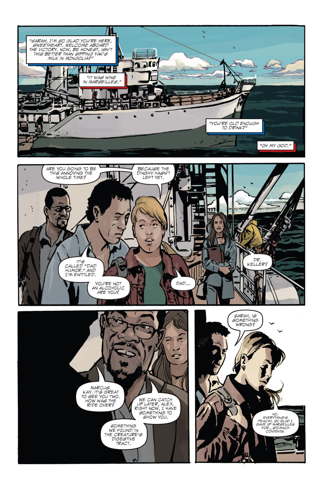Read online X Isle comic -  Issue #1 - 5