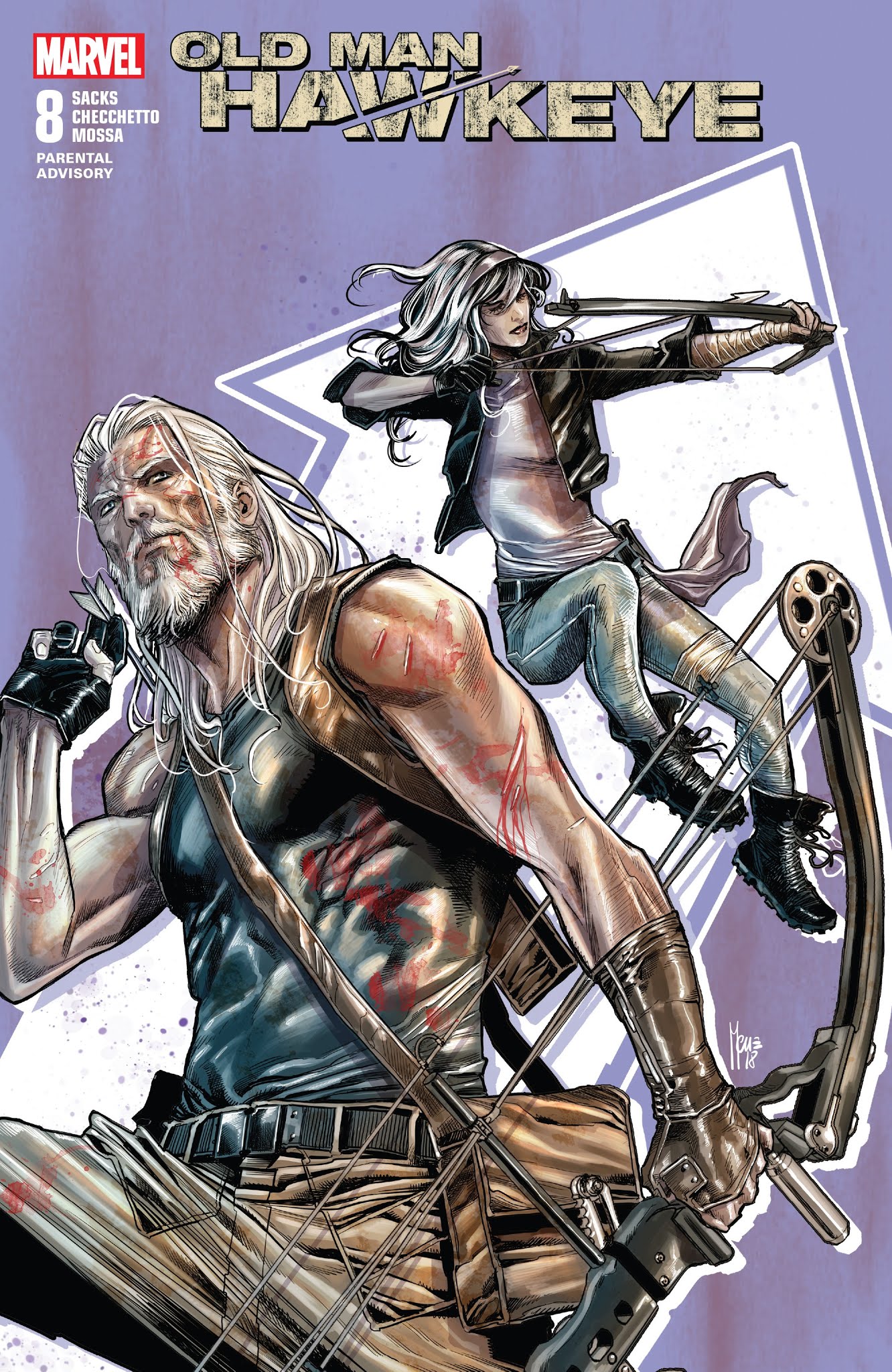Read online Old Man Hawkeye comic -  Issue #8 - 1