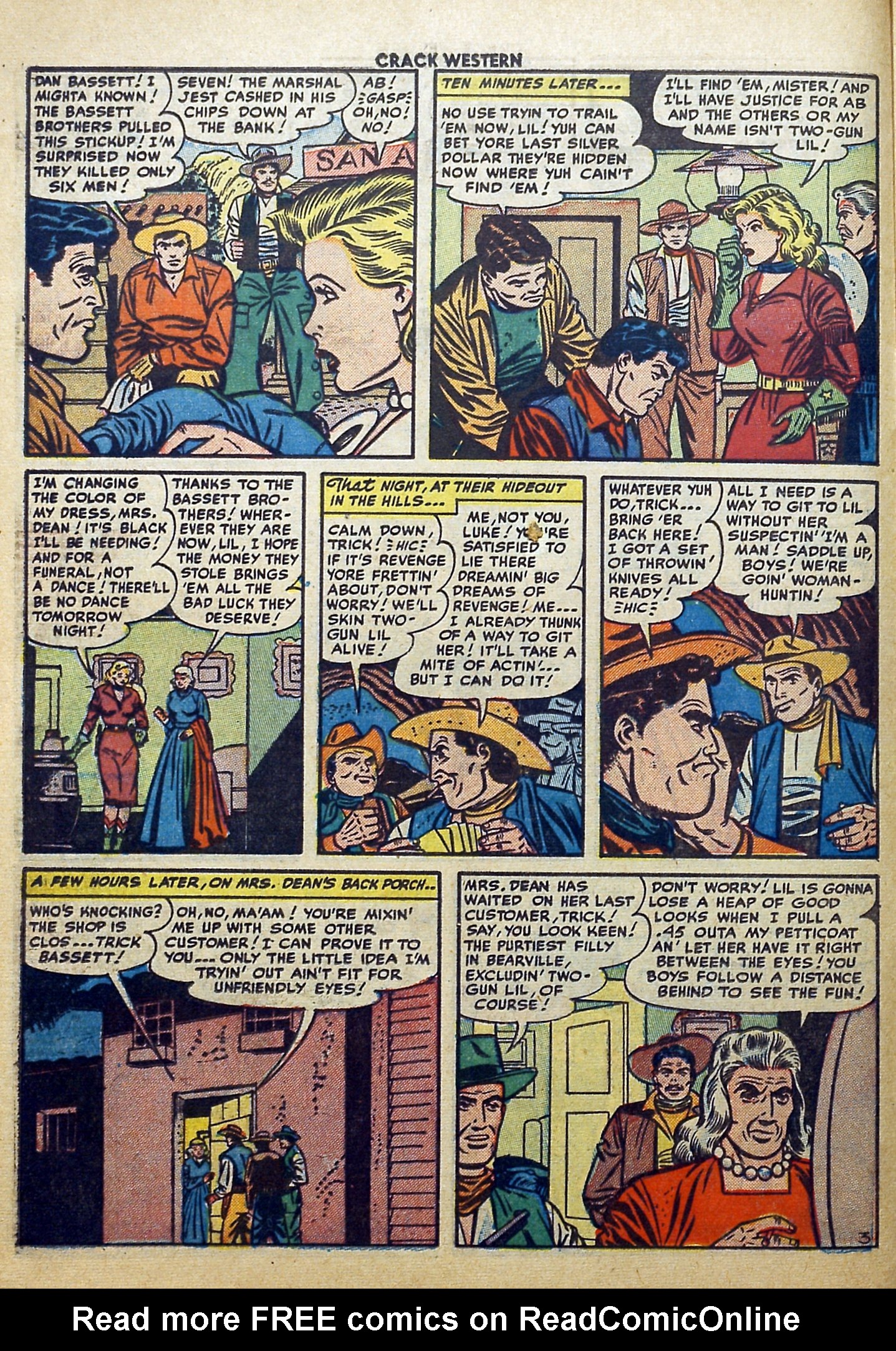 Read online Crack Western comic -  Issue #78 - 14