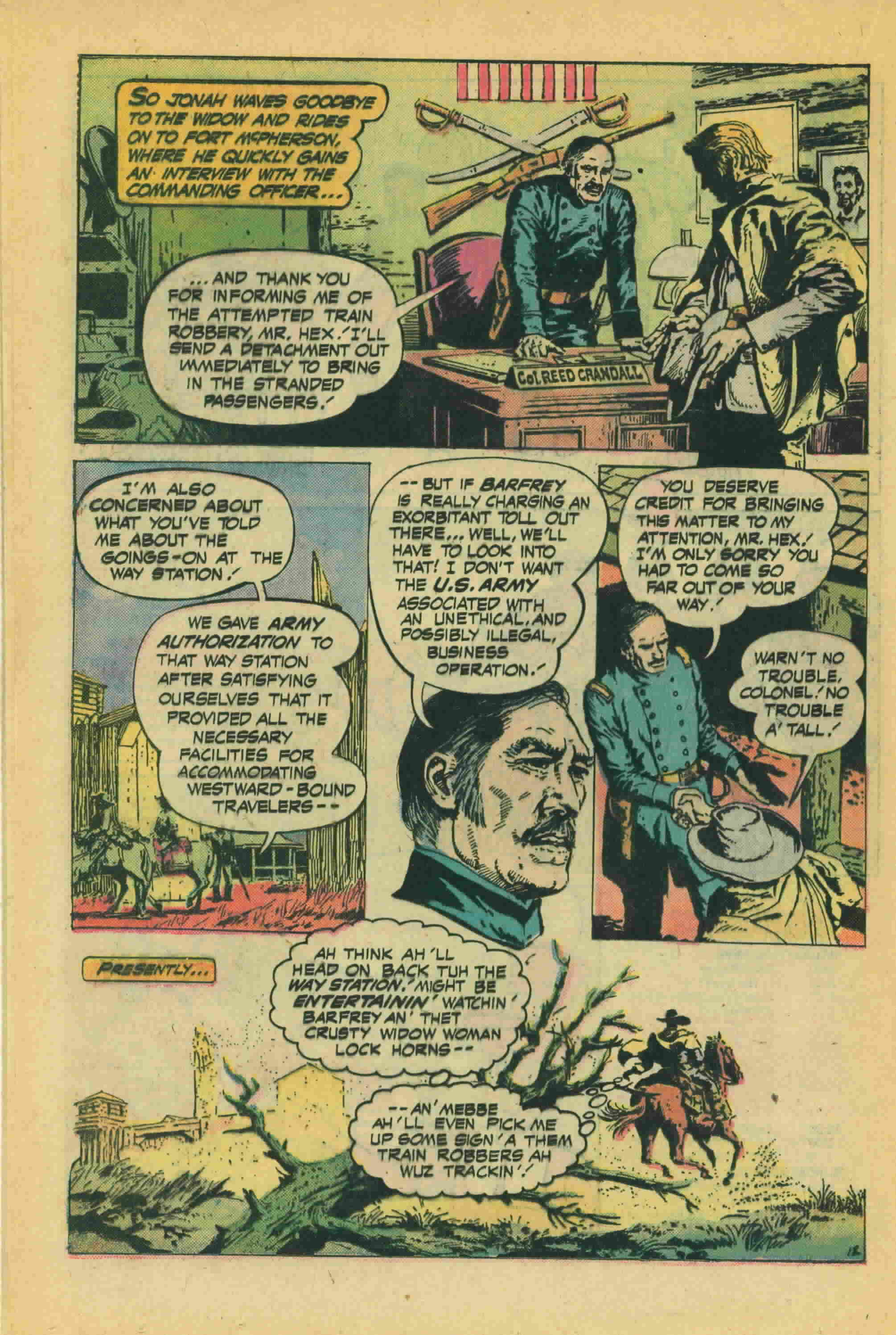 Read online Weird Western Tales (1972) comic -  Issue #25 - 13