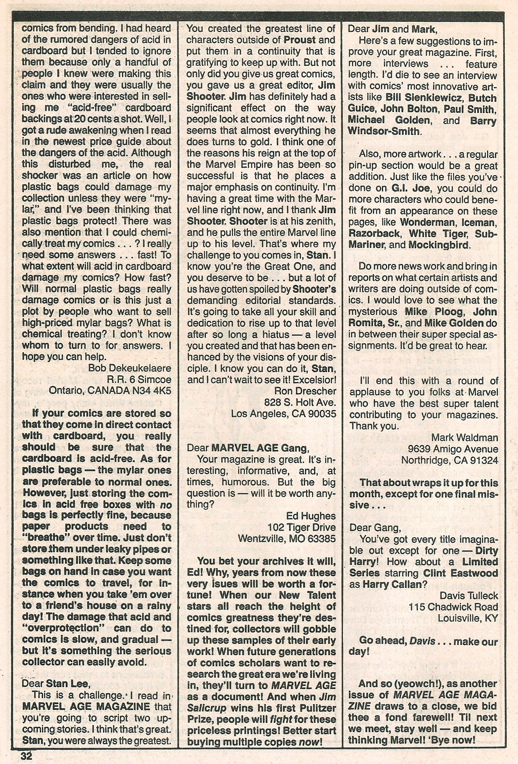 Read online Marvel Age comic -  Issue #20 - 33