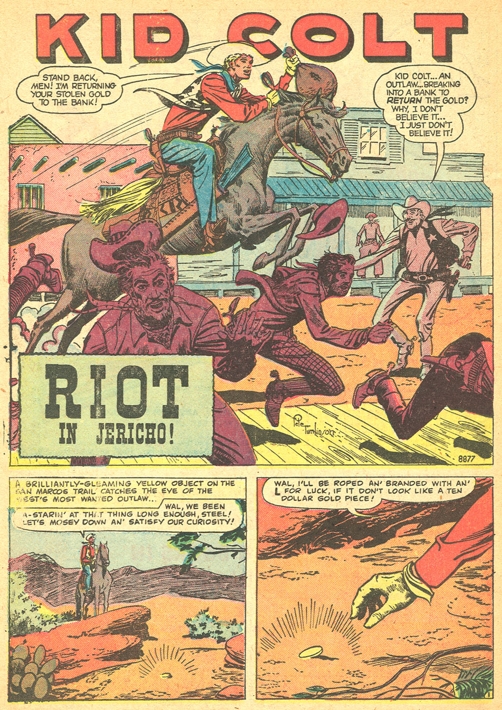 Read online Kid Colt Outlaw comic -  Issue #18 - 12