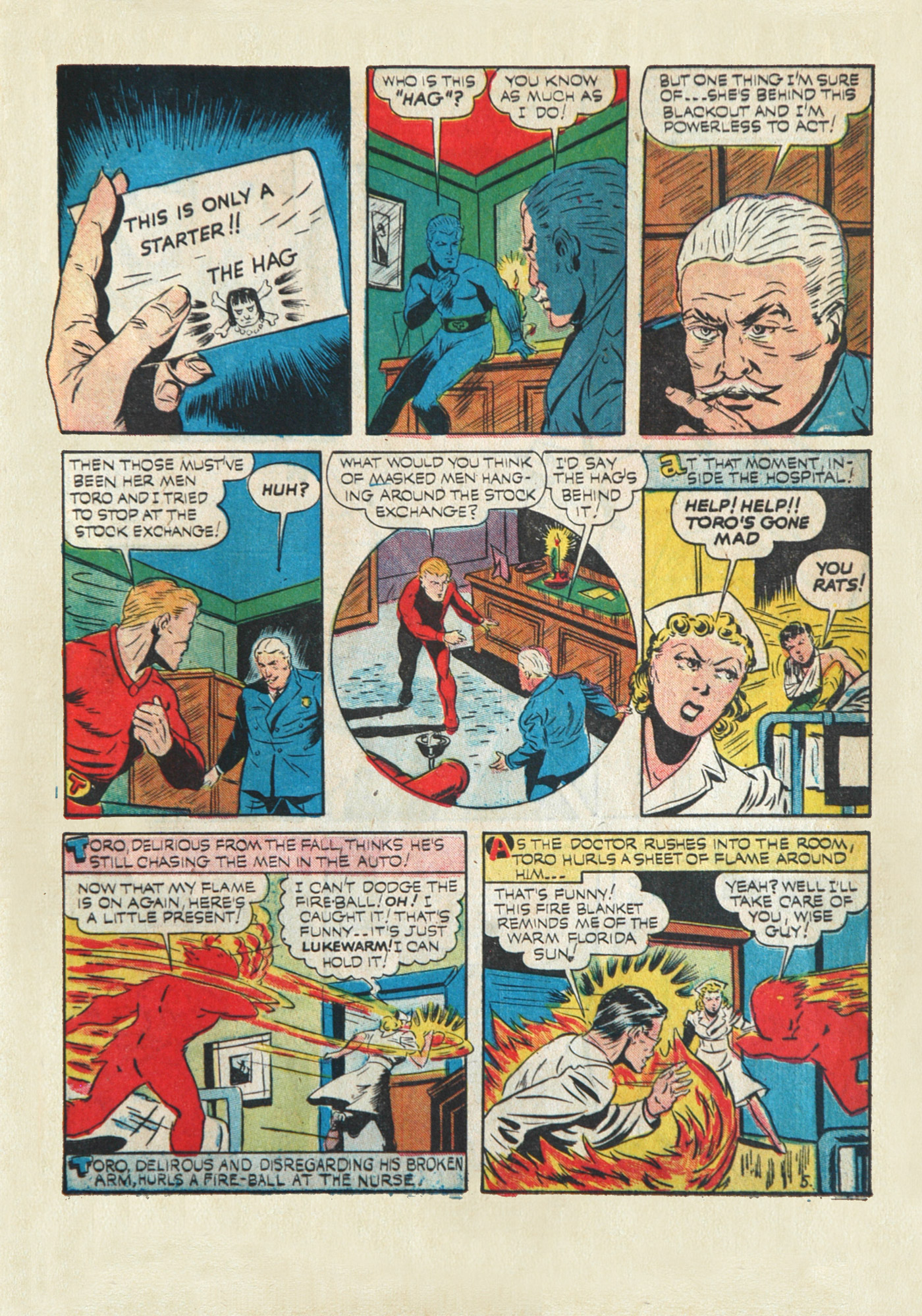 Read online Marvel Mystery Comics comic -  Issue #19 - 7