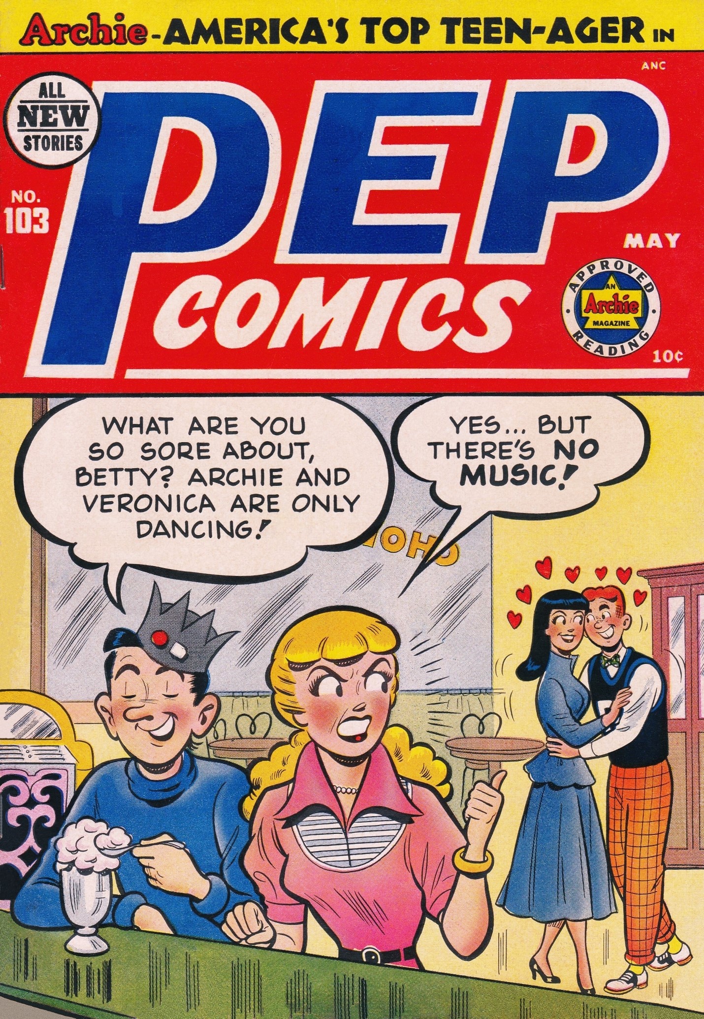 Read online Pep Comics comic -  Issue #103 - 1